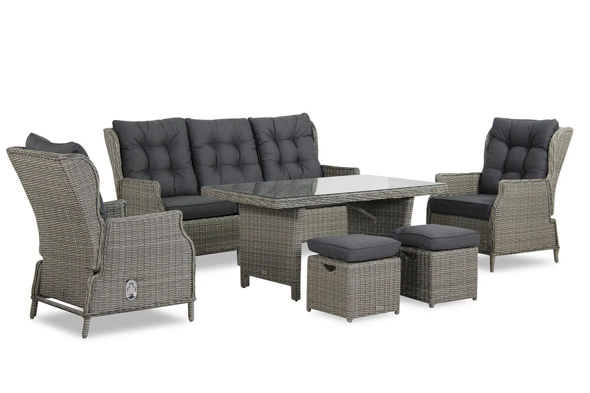 Garden Collections New Castle dining loungeset 6-delig