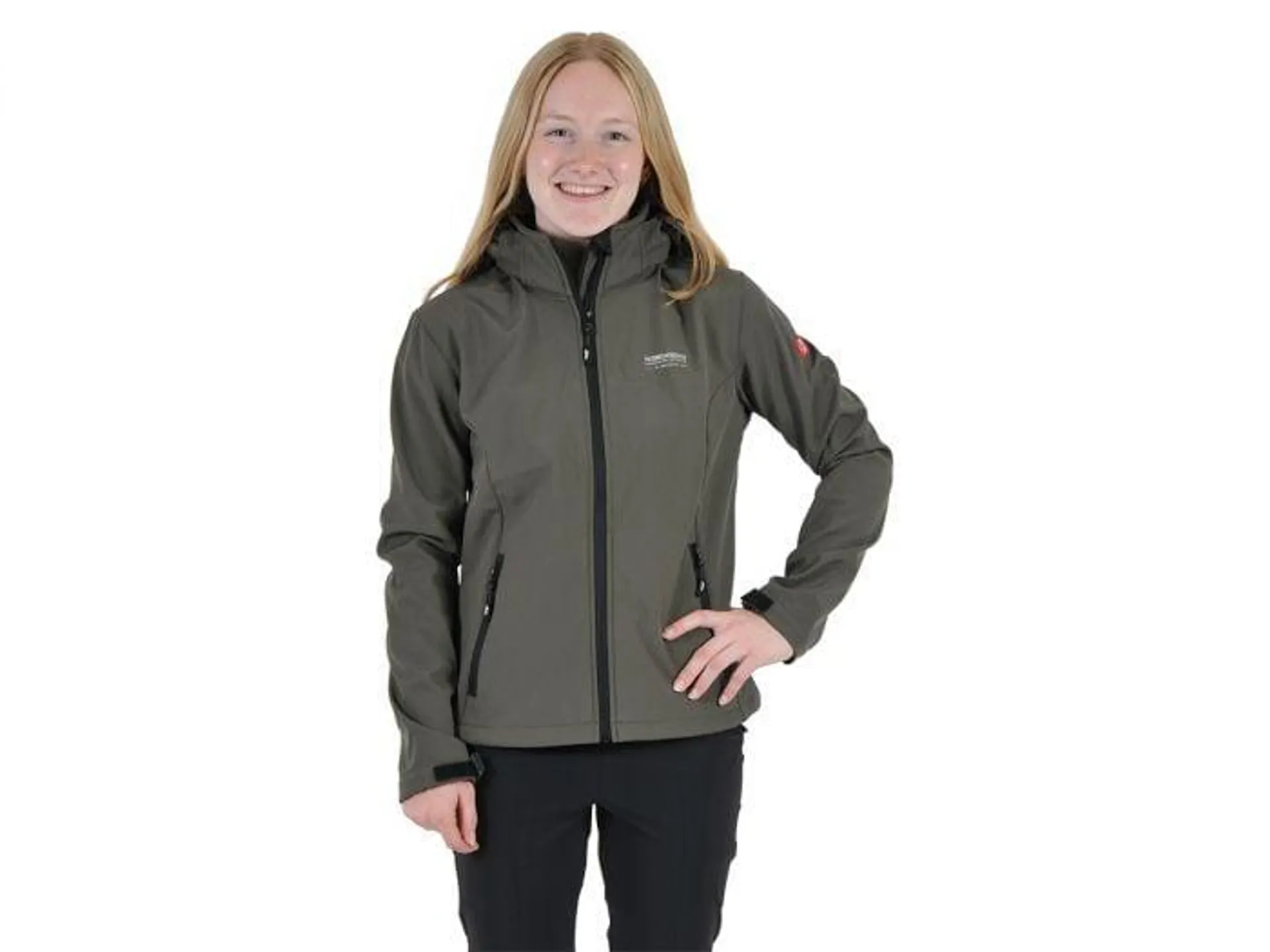 Nordberg Ingrida Army dames softshell jas