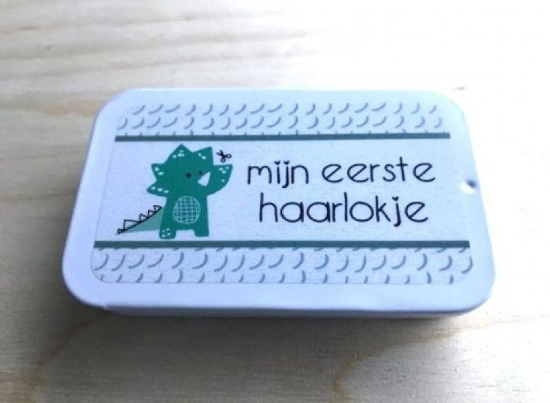 Haarlokdoosje Dino