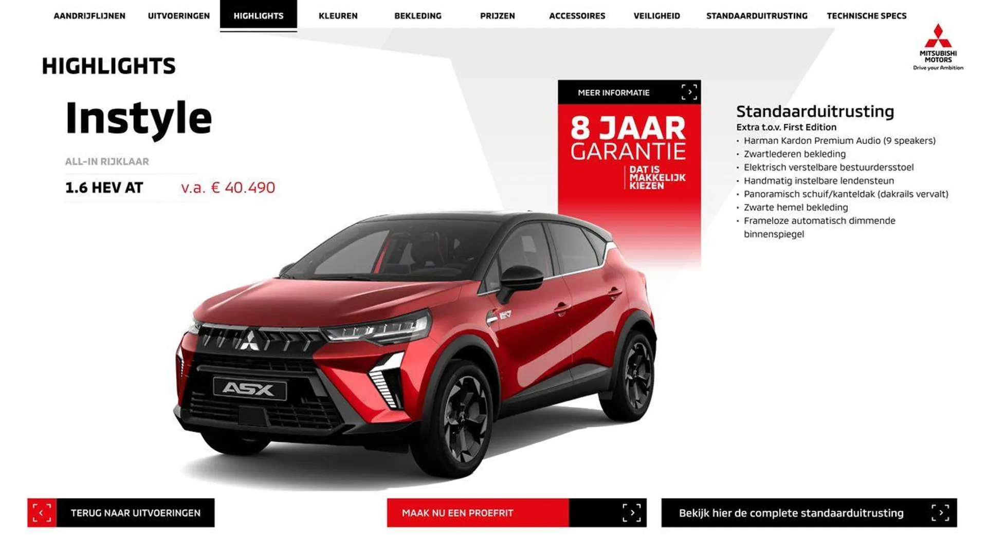 Mitsubishi Asx! van 9 augustus tot 9 augustus 2025 - Folder pagina 9