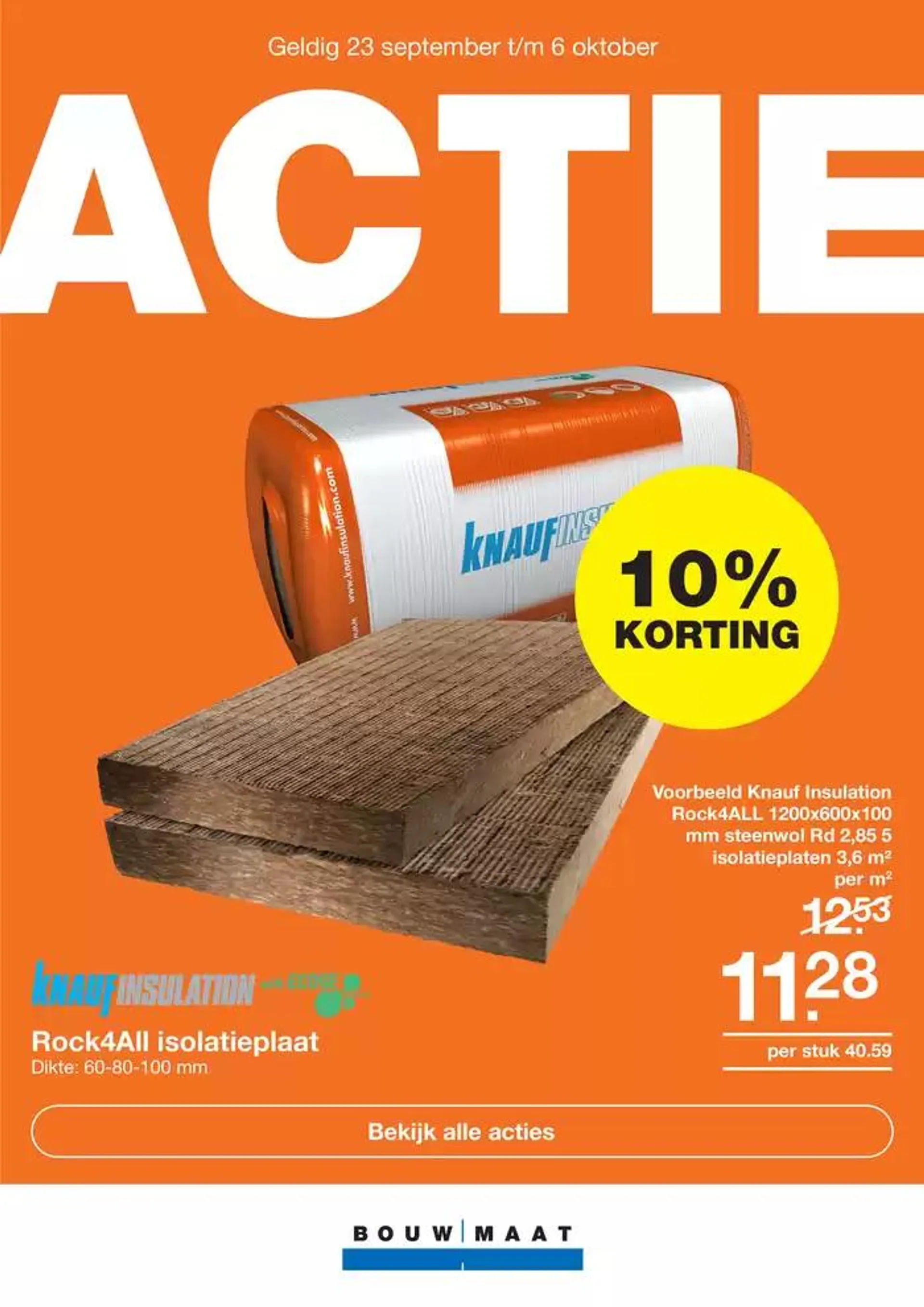 Bouwmaat Actie - 1