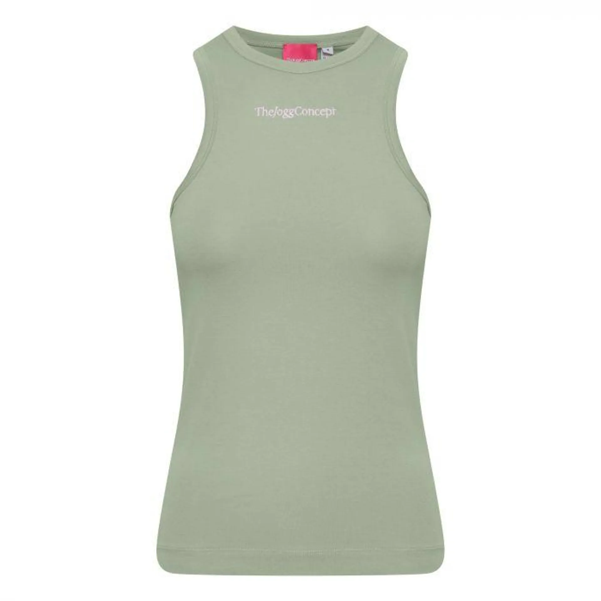 Simona tanktop dames frosty green