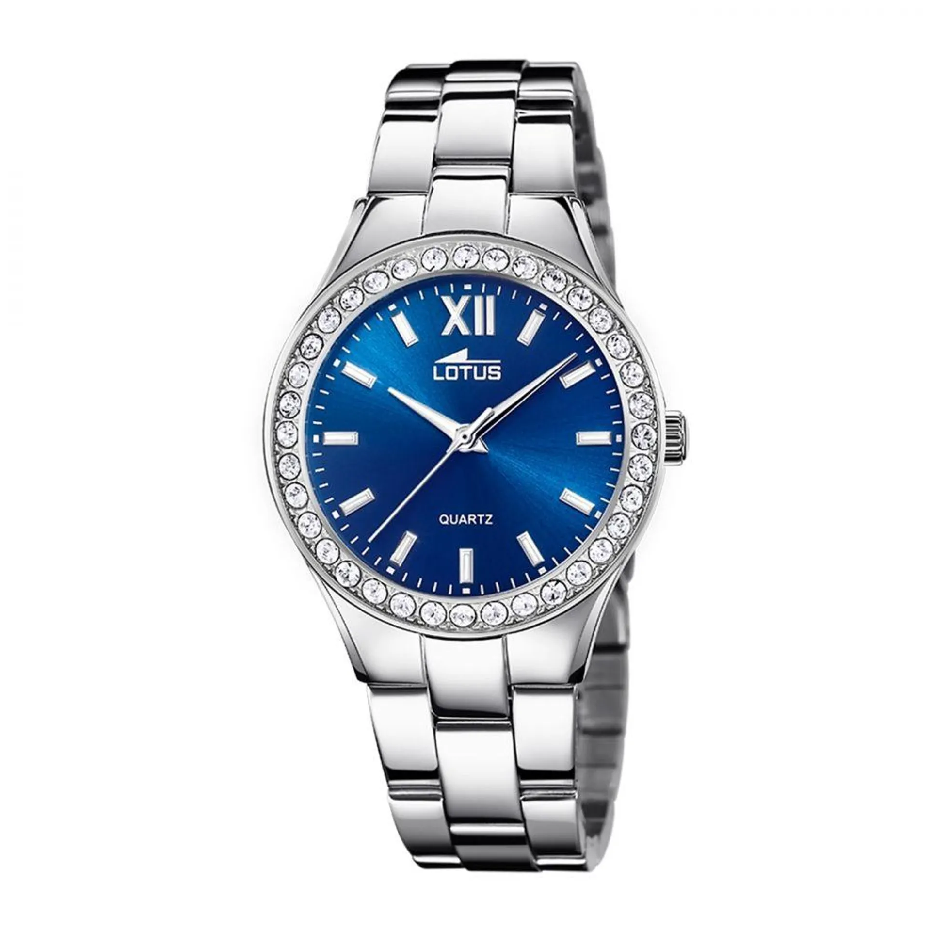 Trendy Blauwe Dames Horloge 18883/5