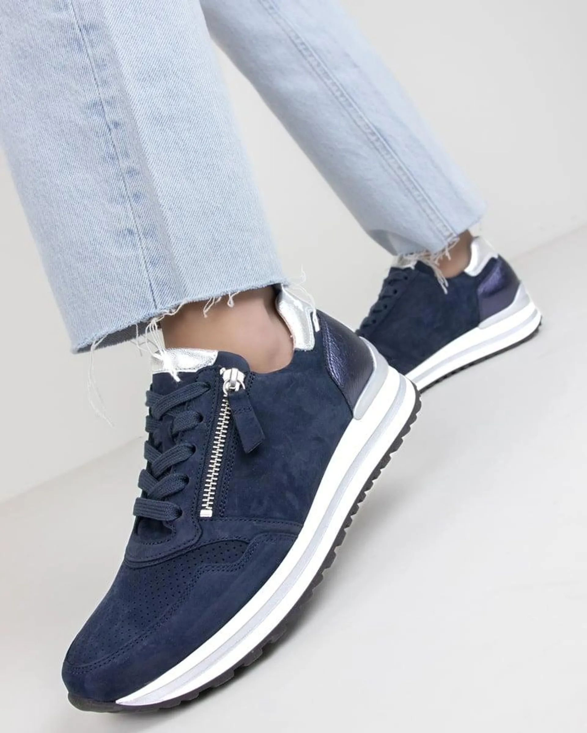 Lage sneakers - blauw