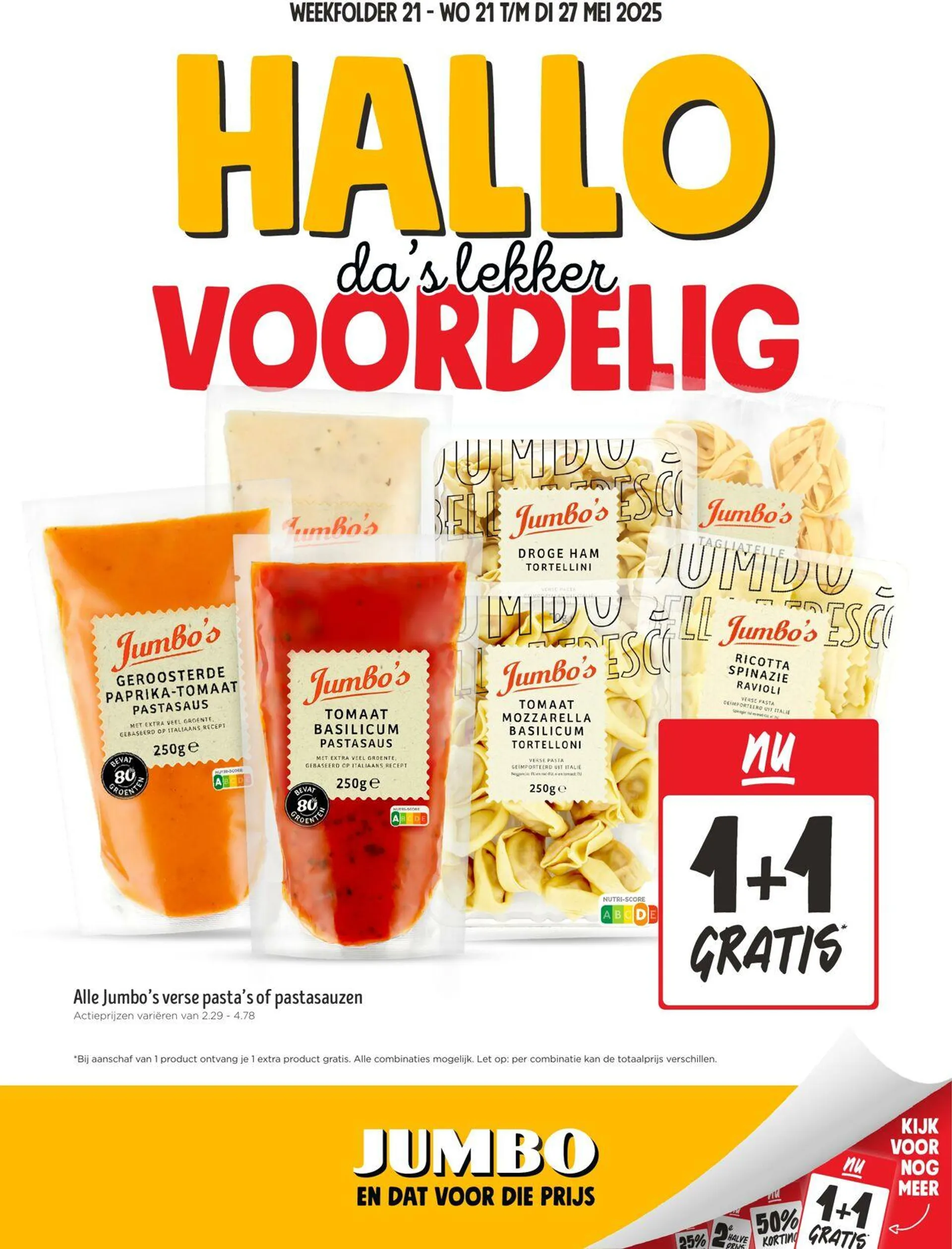 Jumbo Actuele folder van 21 mei tot 27 mei 2025 - Folder pagina 1