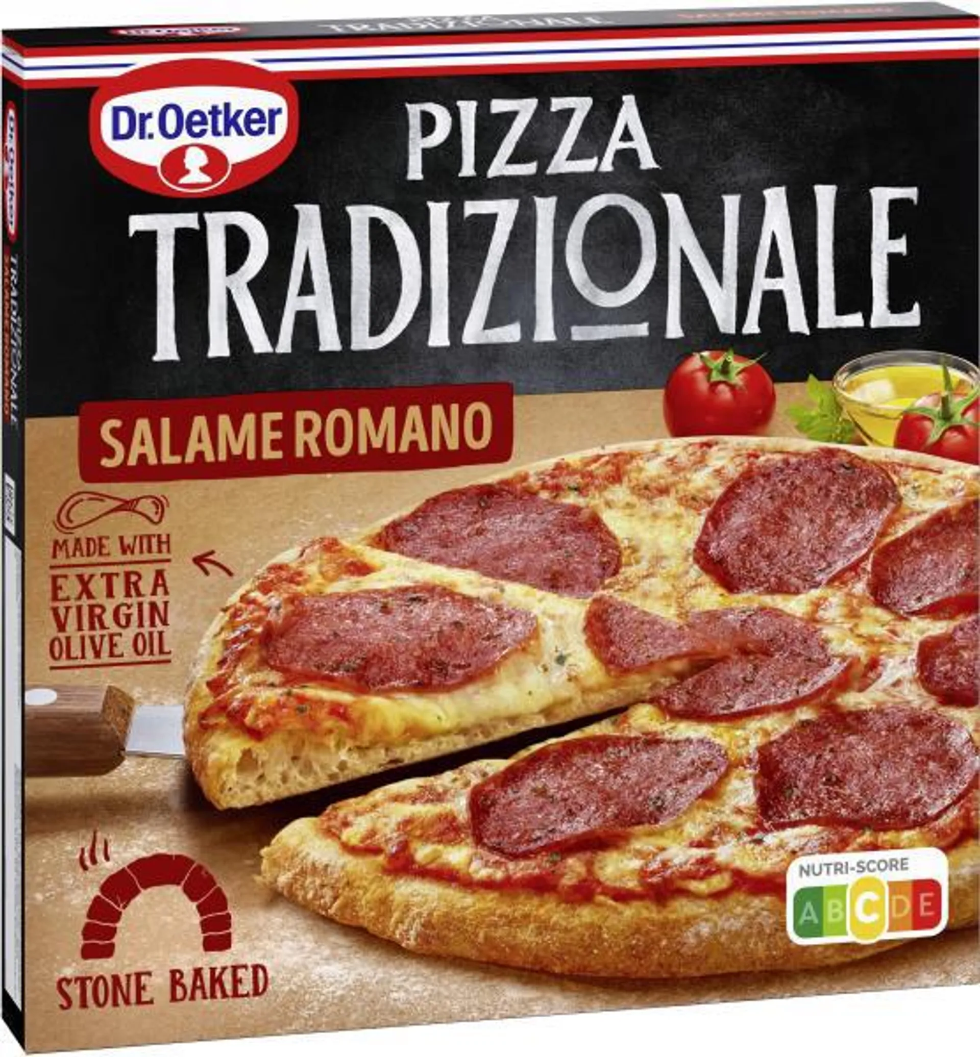 Dr. Oetker Pizza Tradizionale Salame Romano