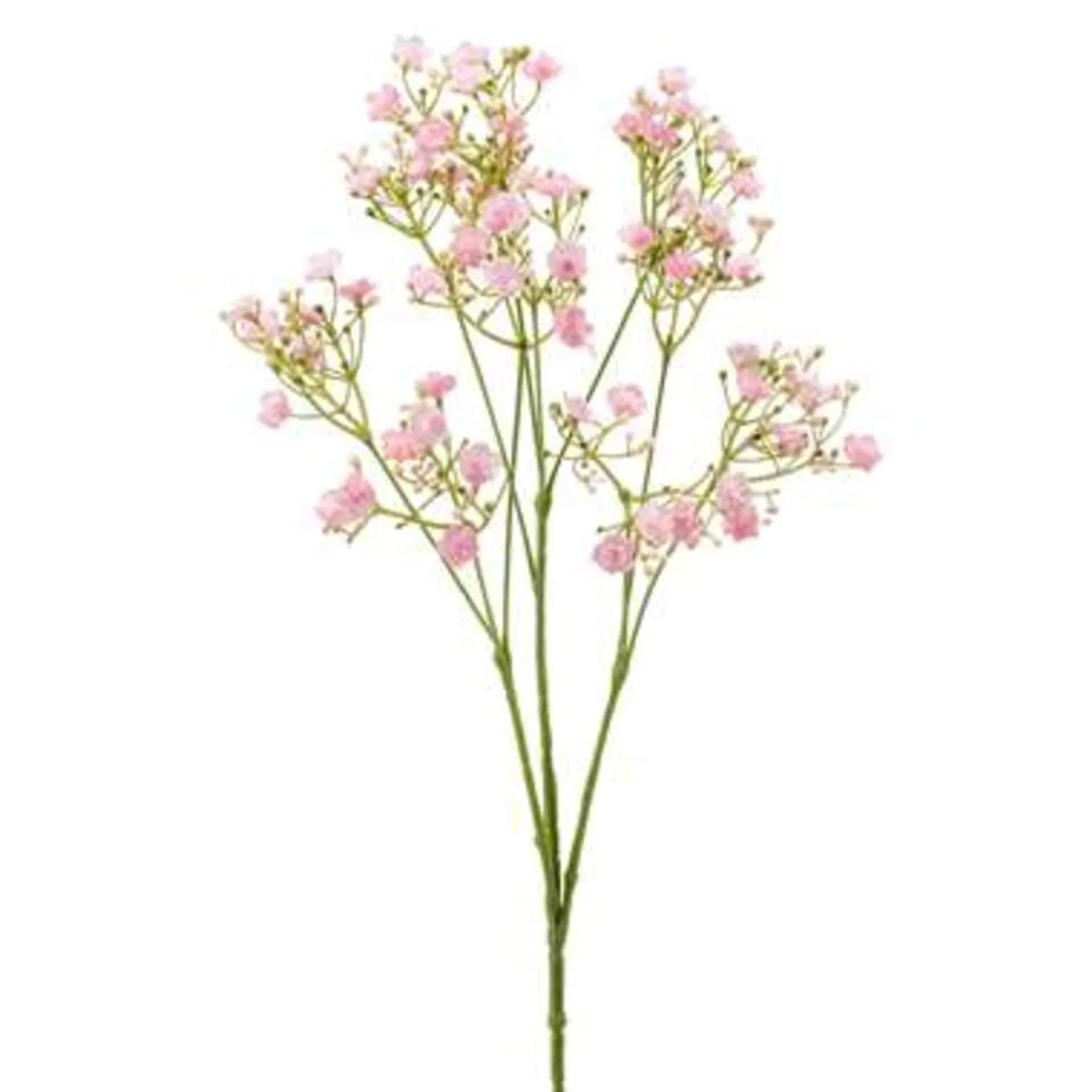 Kunstbloem - gipskruid gypsophila - takken - lichtroze - 68 cm