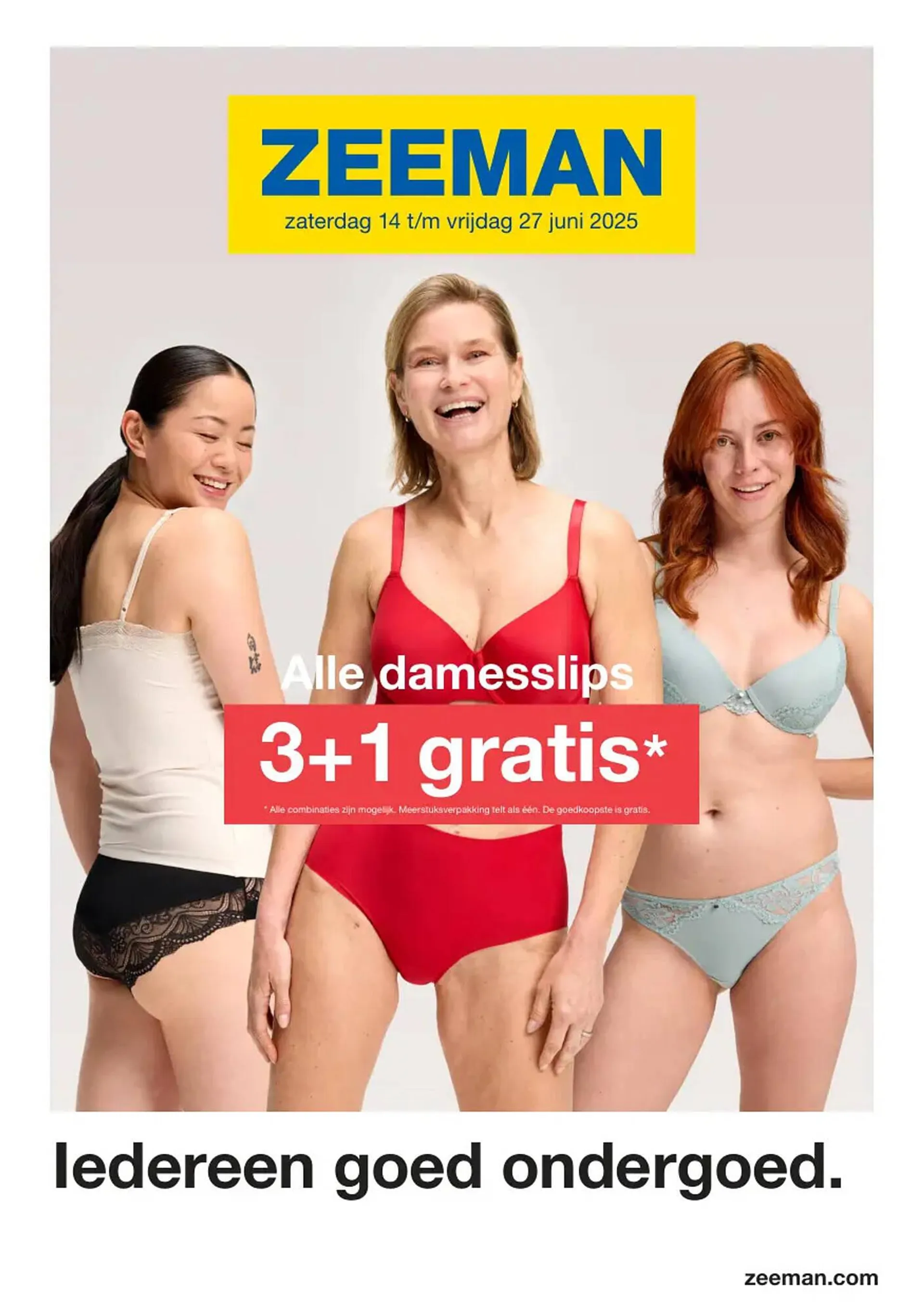 Zeeman folder van 14 juni tot 27 juni 2025 - Folder pagina 1