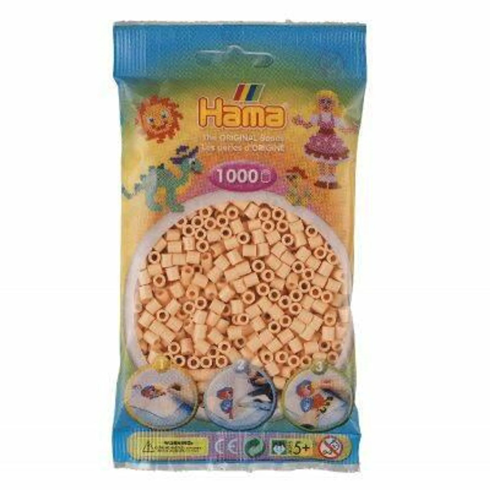 Hama Midi - strijkkralen - 1000 stuks - light peach 78