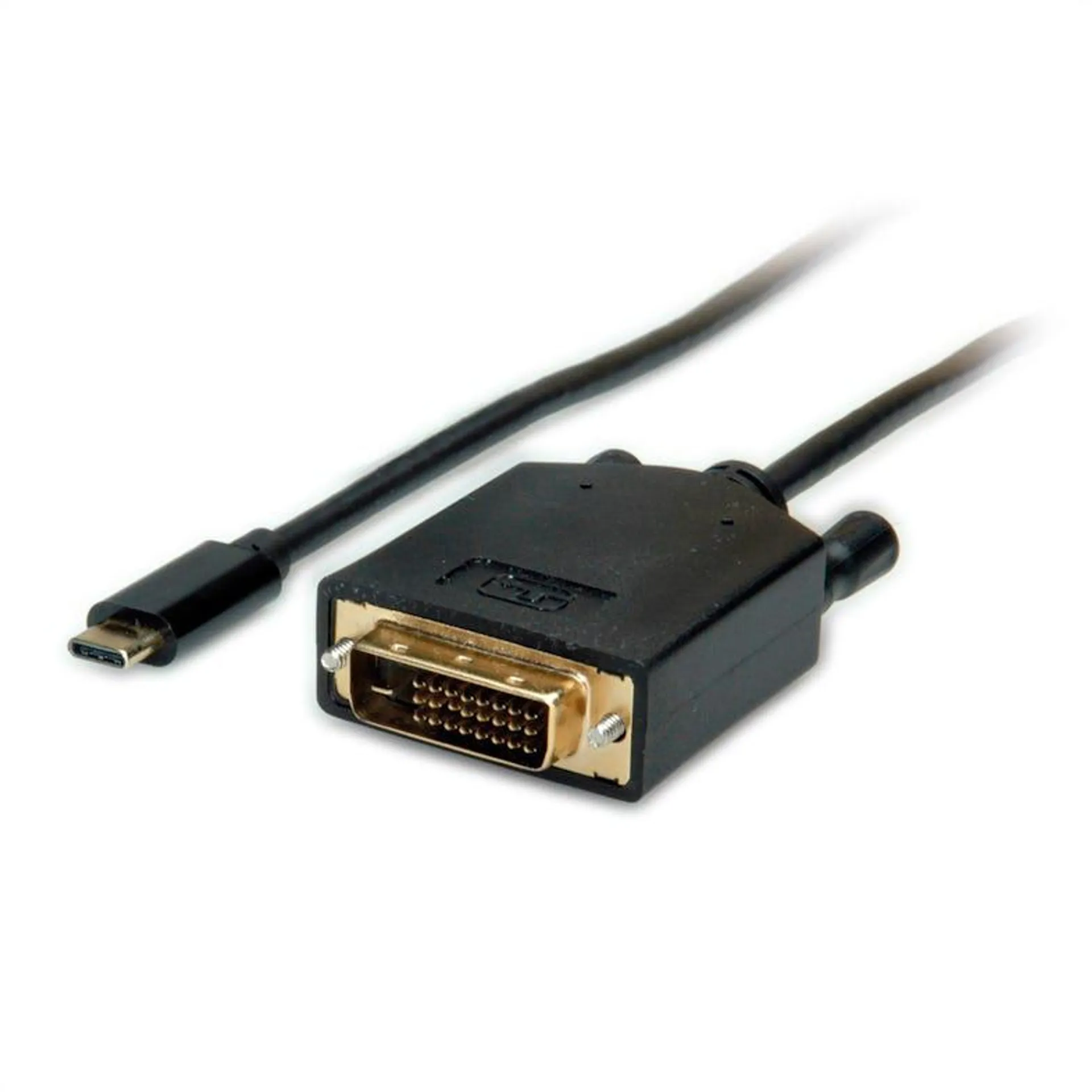 VALUE USB type C - DVI adapterkabel, M/M, 2 m