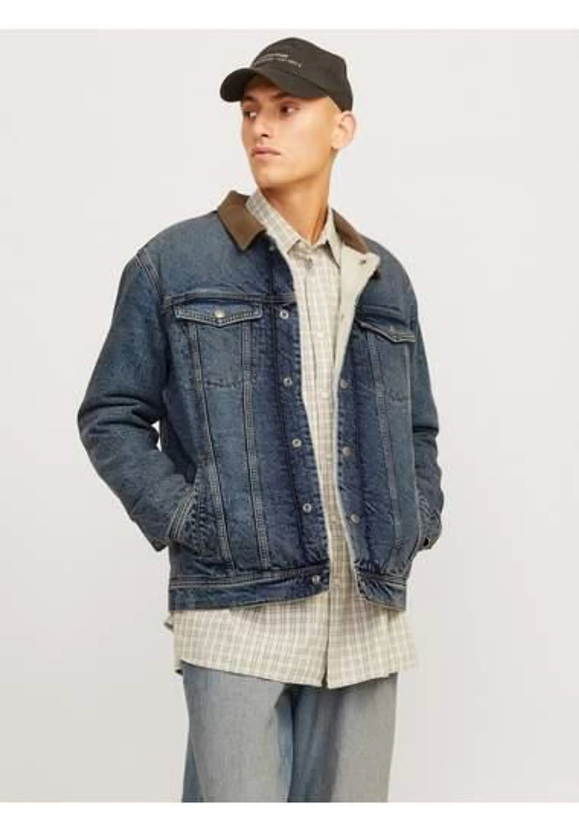 Jack & Jones Jeansjack JJIJEAN JJJACKET W SHERPA WI 200 SN