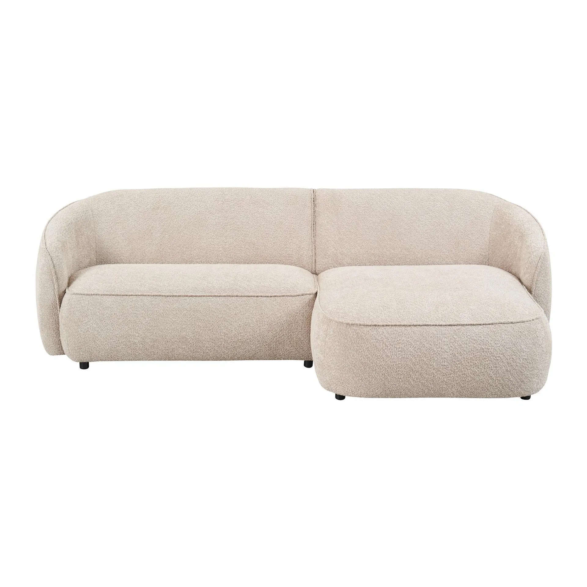 by fonQ Chubby Chaise Longue Rechts - Beige