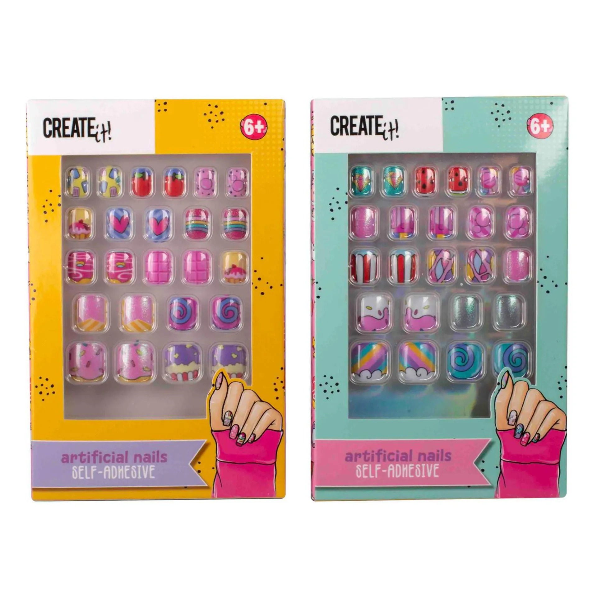 Create it! Candy Explosion Kunstnagels Zelfklevend