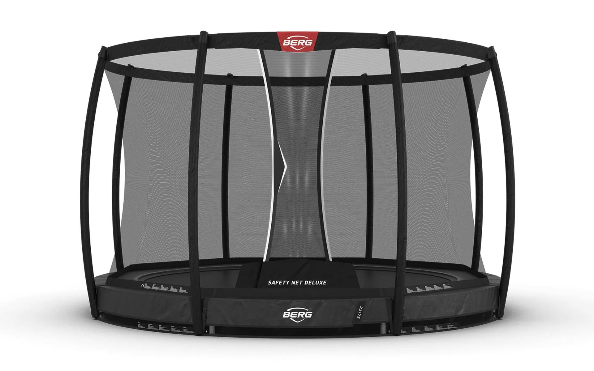 BERG Elite InGround 330 Grey + Safety Net Deluxe