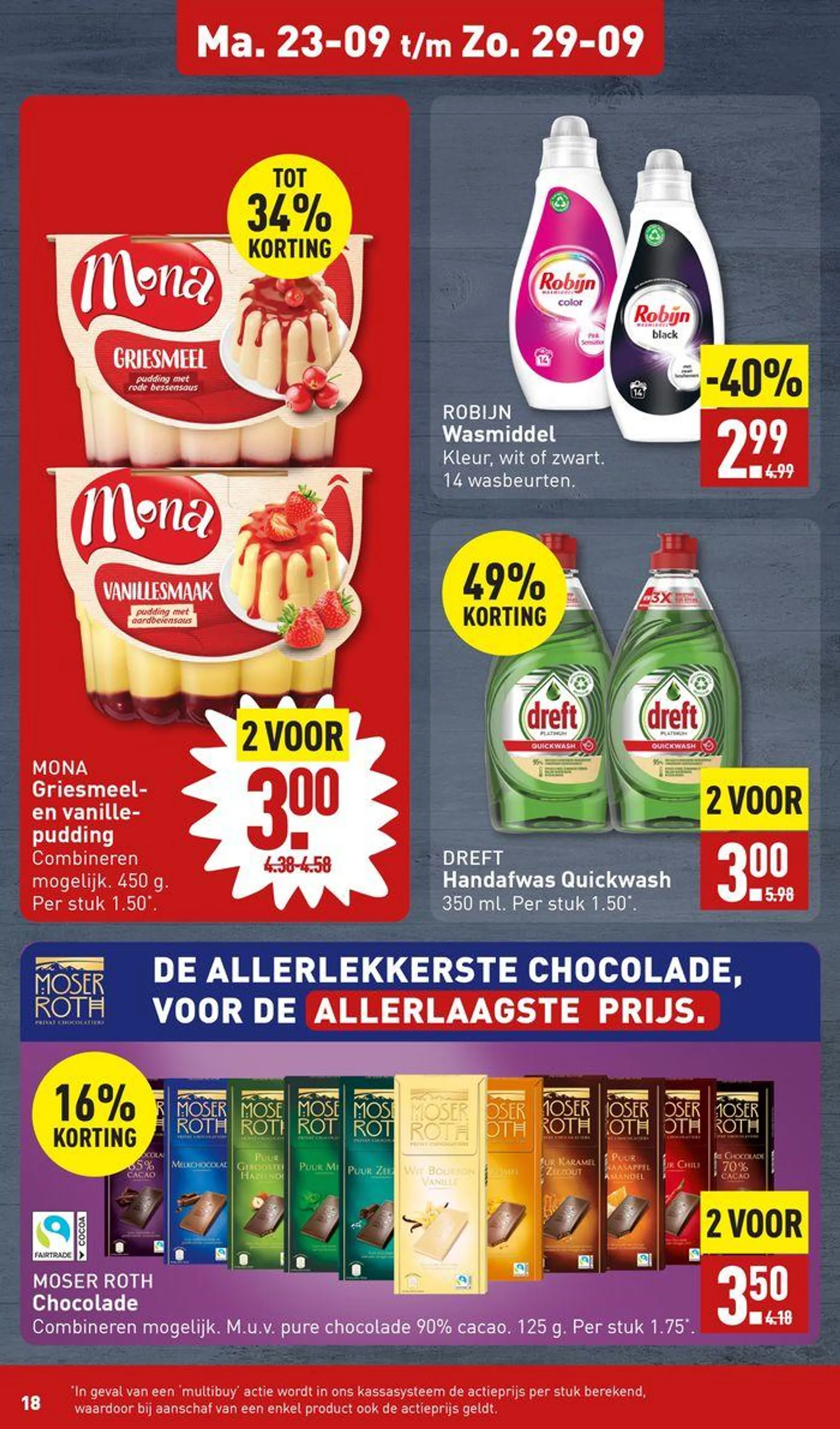 Topdeals voor alle klanten van 19 september tot 3 oktober 2024 - Folder pagina 18