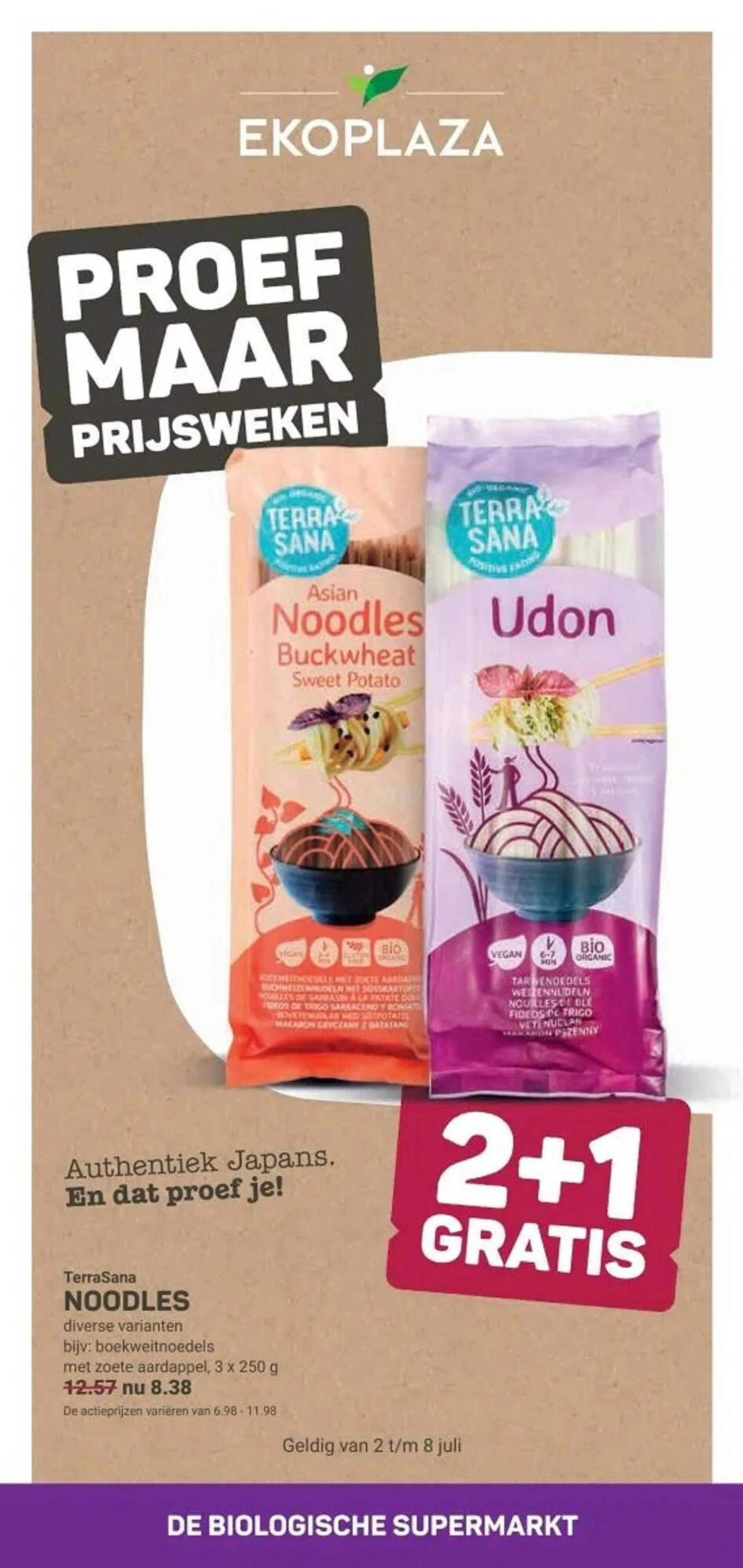 Ekoplaza folder van 2 juli tot 8 juli 2025 - Folder pagina 1