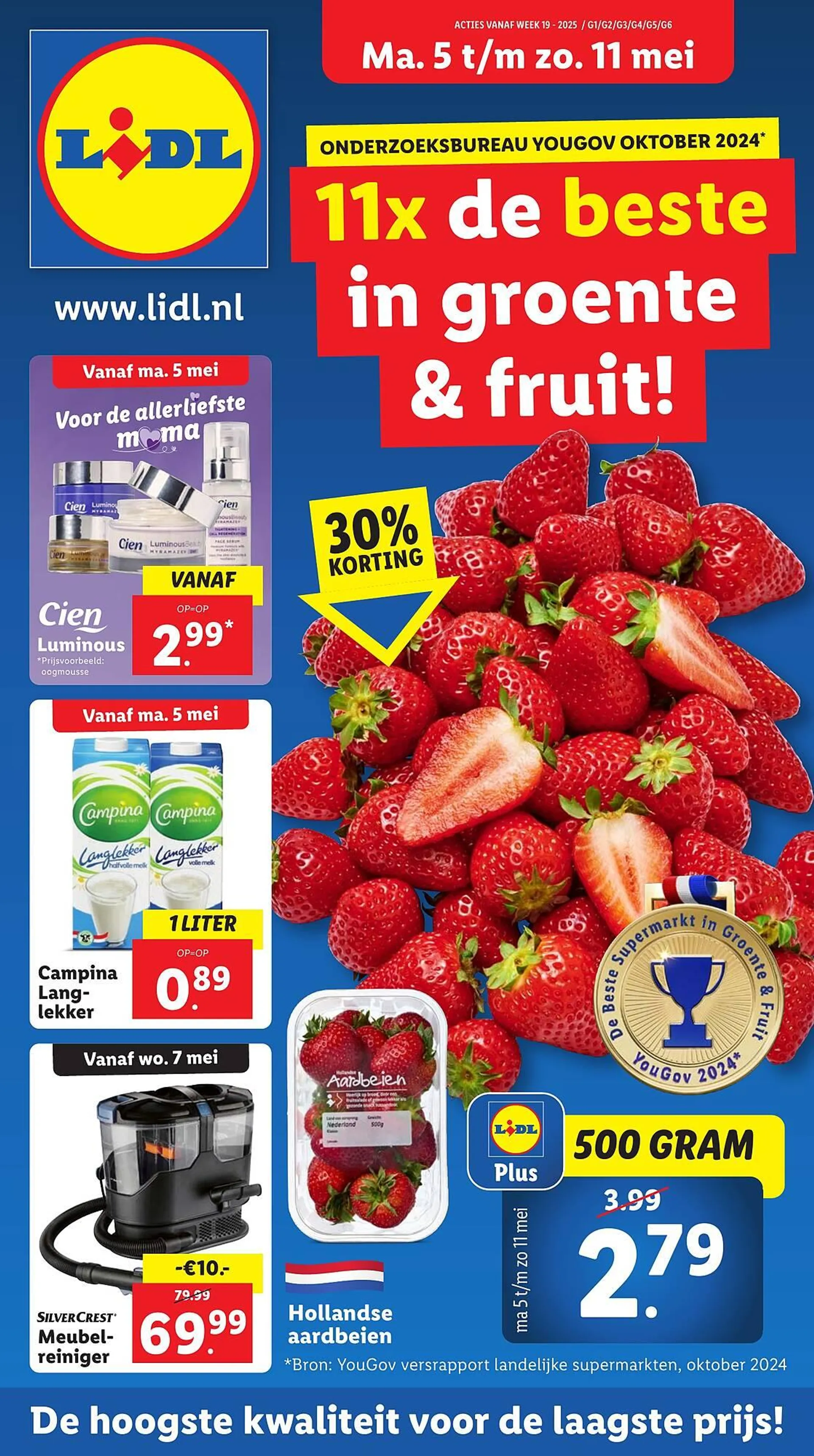 Lidl folder van 5 mei tot 11 mei 2025 - Folder pagina 1