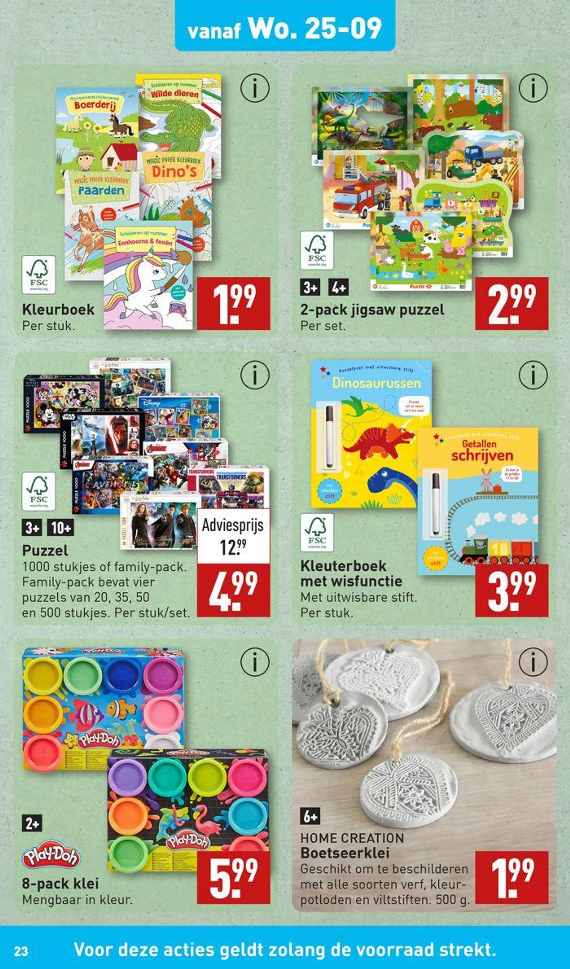 Topdeals voor alle klanten van 19 september tot 3 oktober 2024 - Folder pagina 23