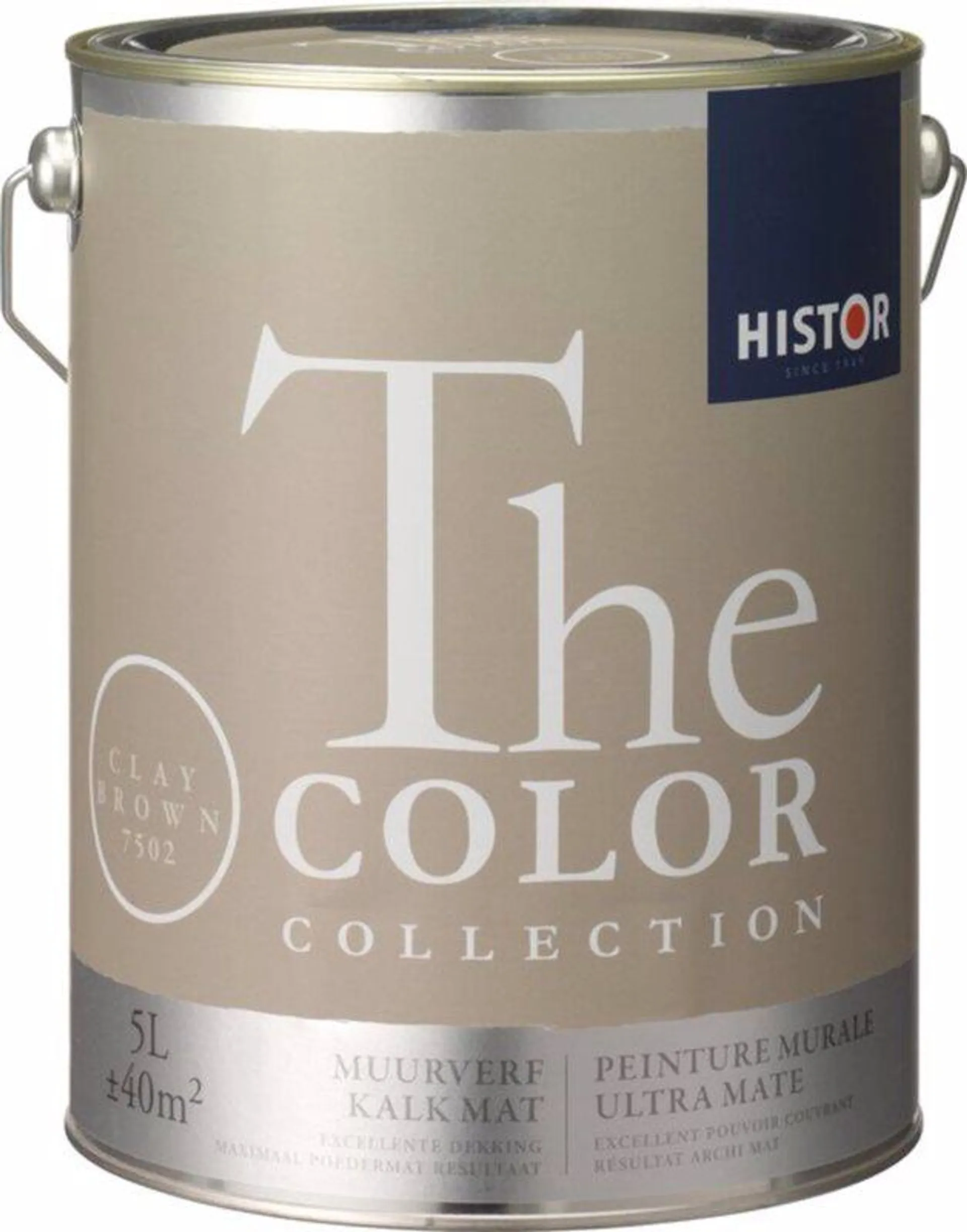 Histor The Color Collection Muurverf Clay Brown 7502