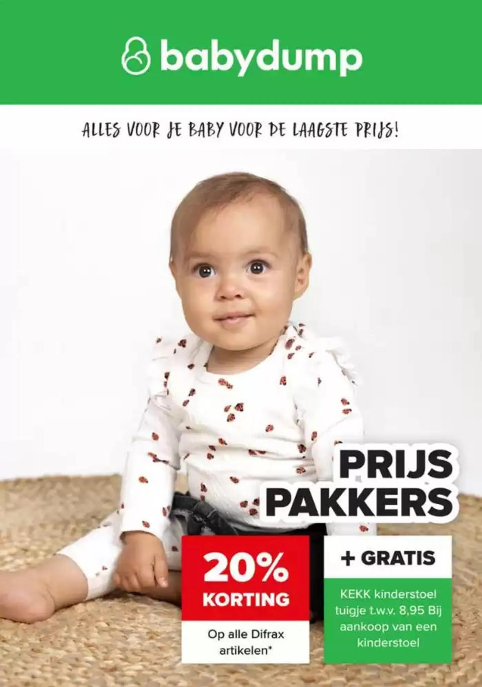 Alles voor je baby voor de laagste prijs! van 8 oktober tot 4 november 2024 - Folder pagina 1