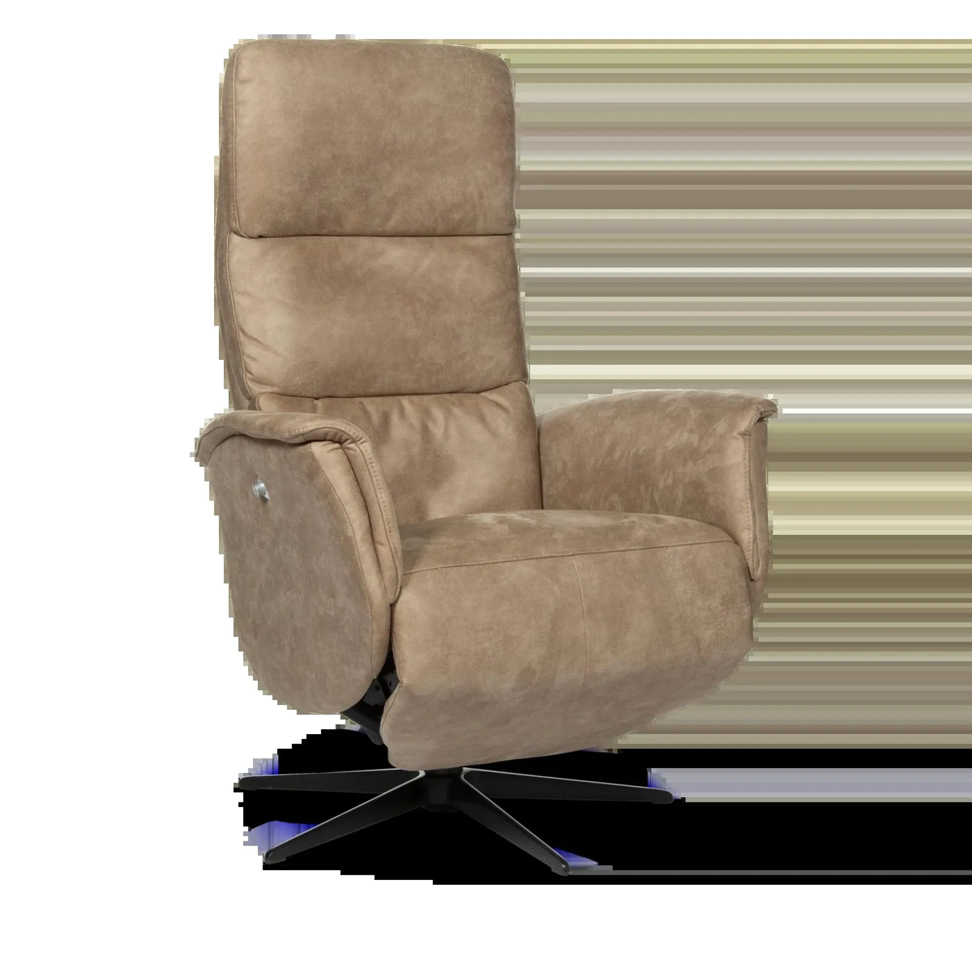 Relaxfauteuil (medium) Juta - Tex Bull Liver