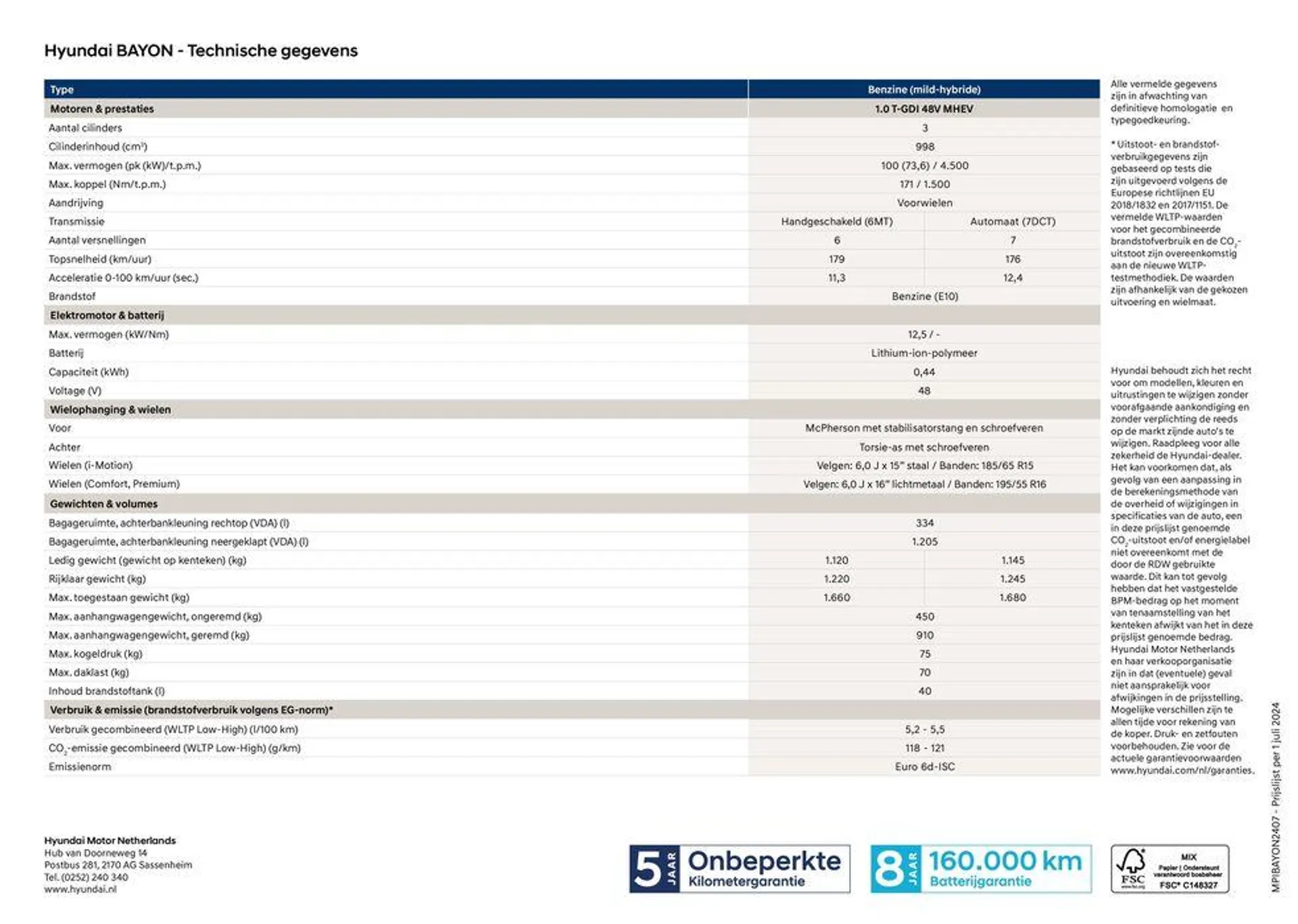 Hyundai Hyundai BAYON! van 30 juli tot 30 juli 2025 - Folder pagina 5