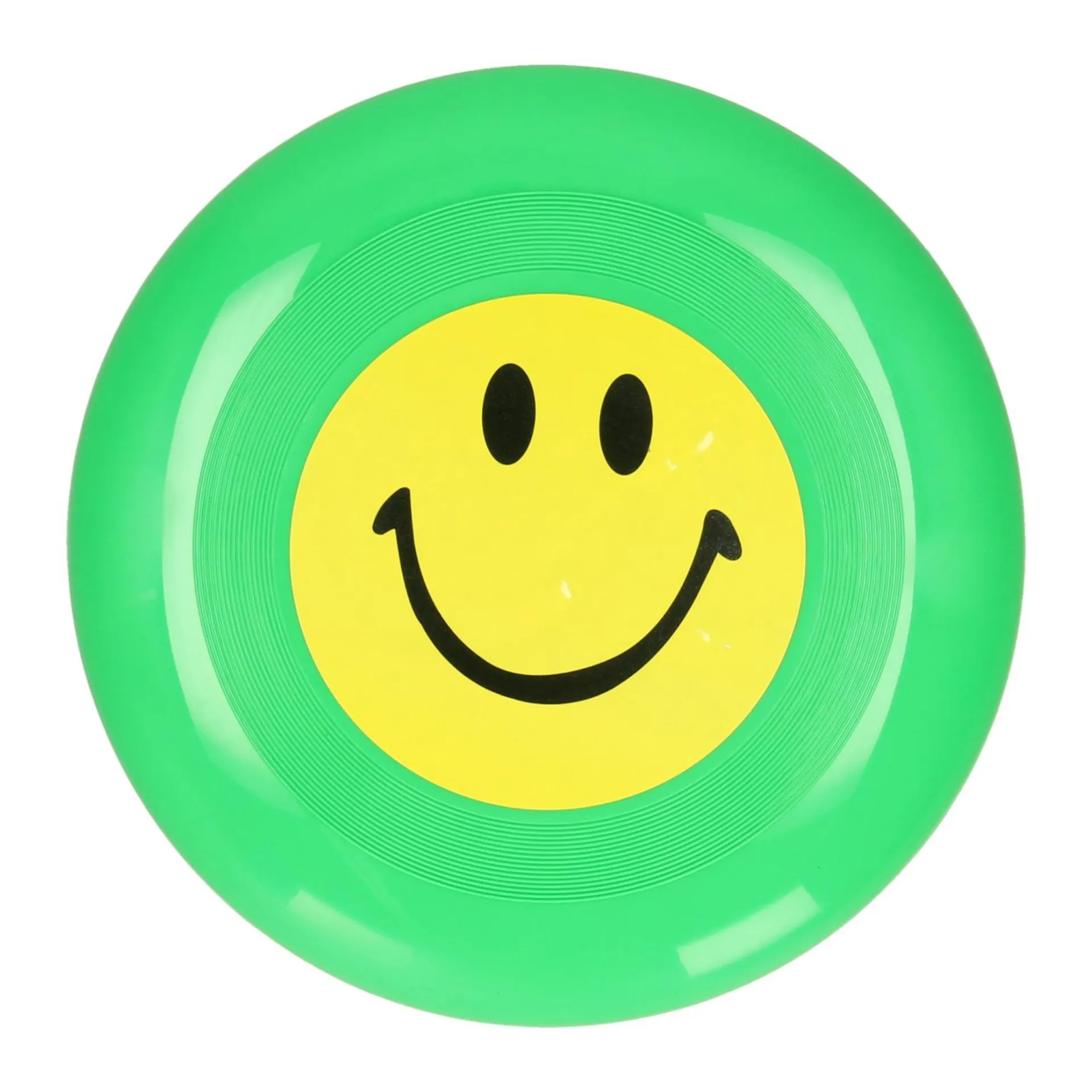 Frisbee met Lachgezicht Groen