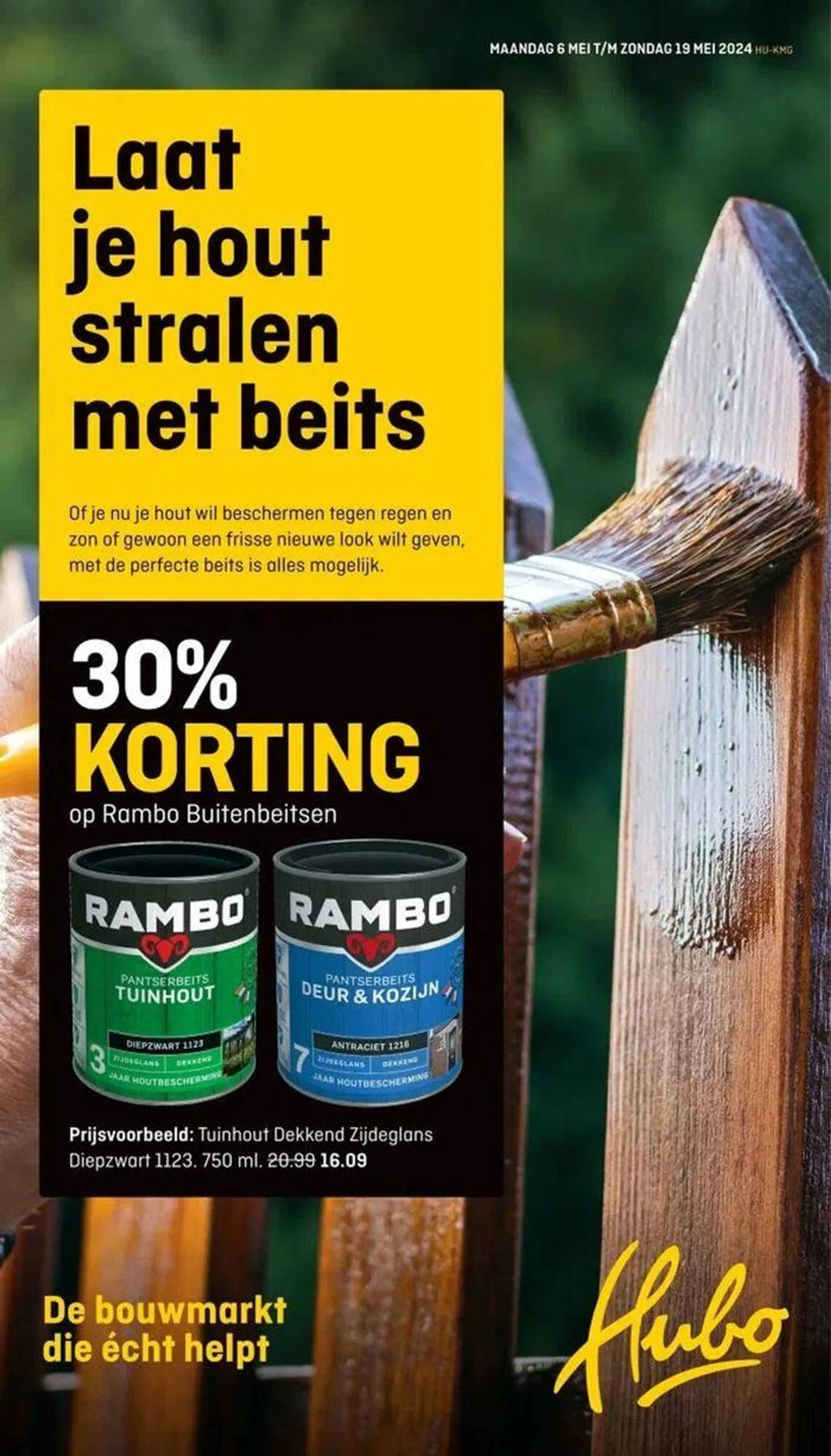 Laat je hout stralen met beits - 1