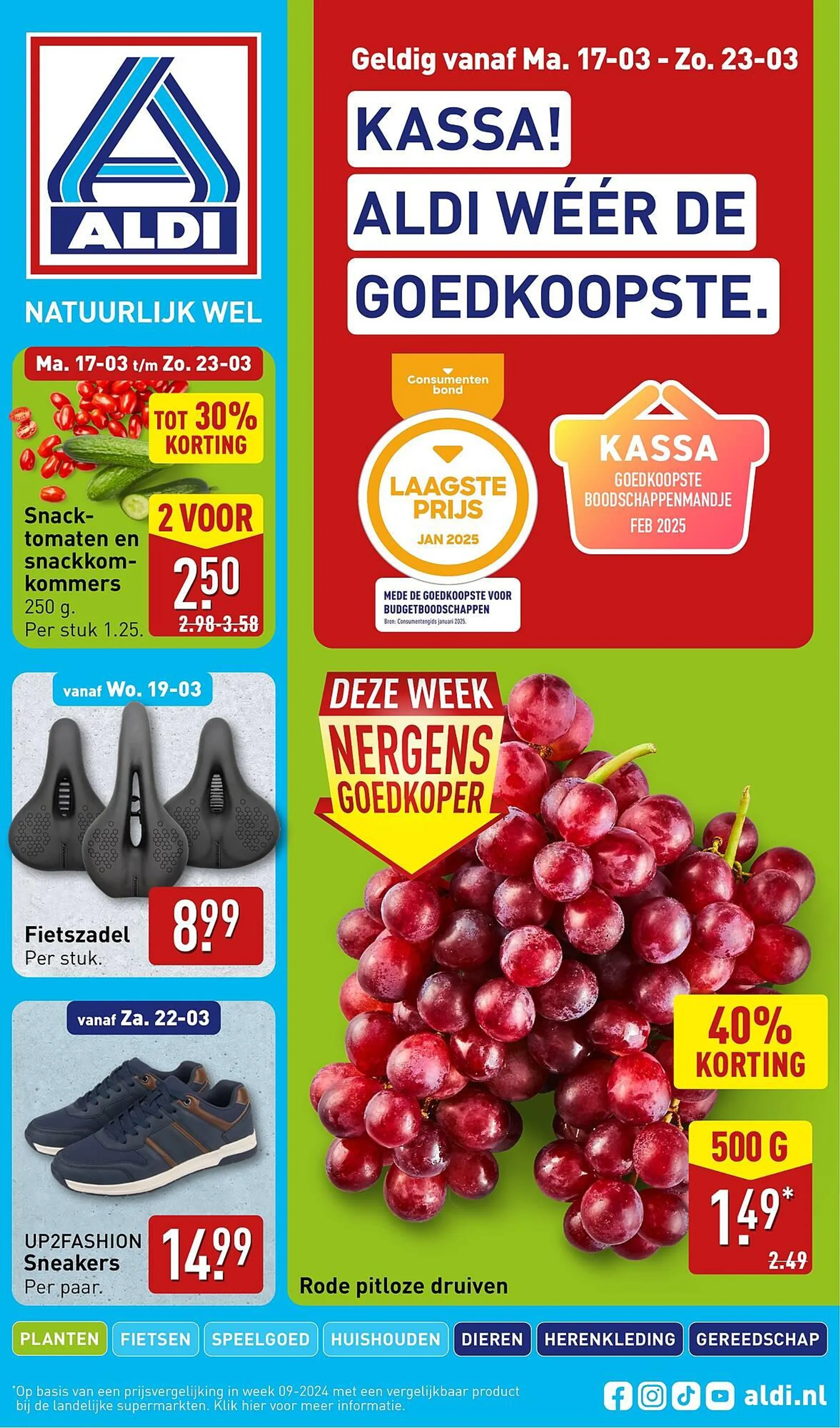 ALDI folder van 17 maart tot 23 maart 2025 - Folder pagina 1