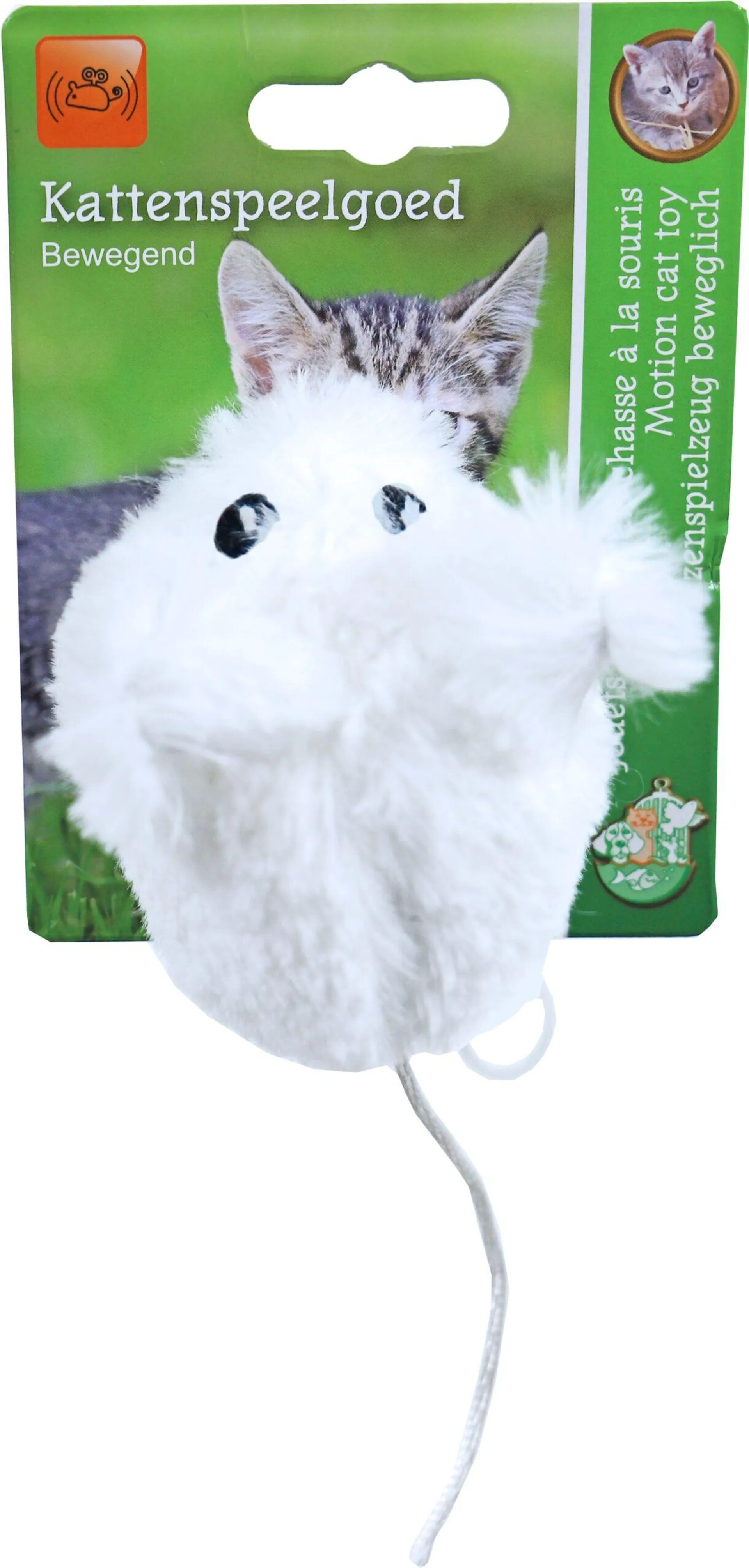 BOON K.splg bibber muis 8cm pluche