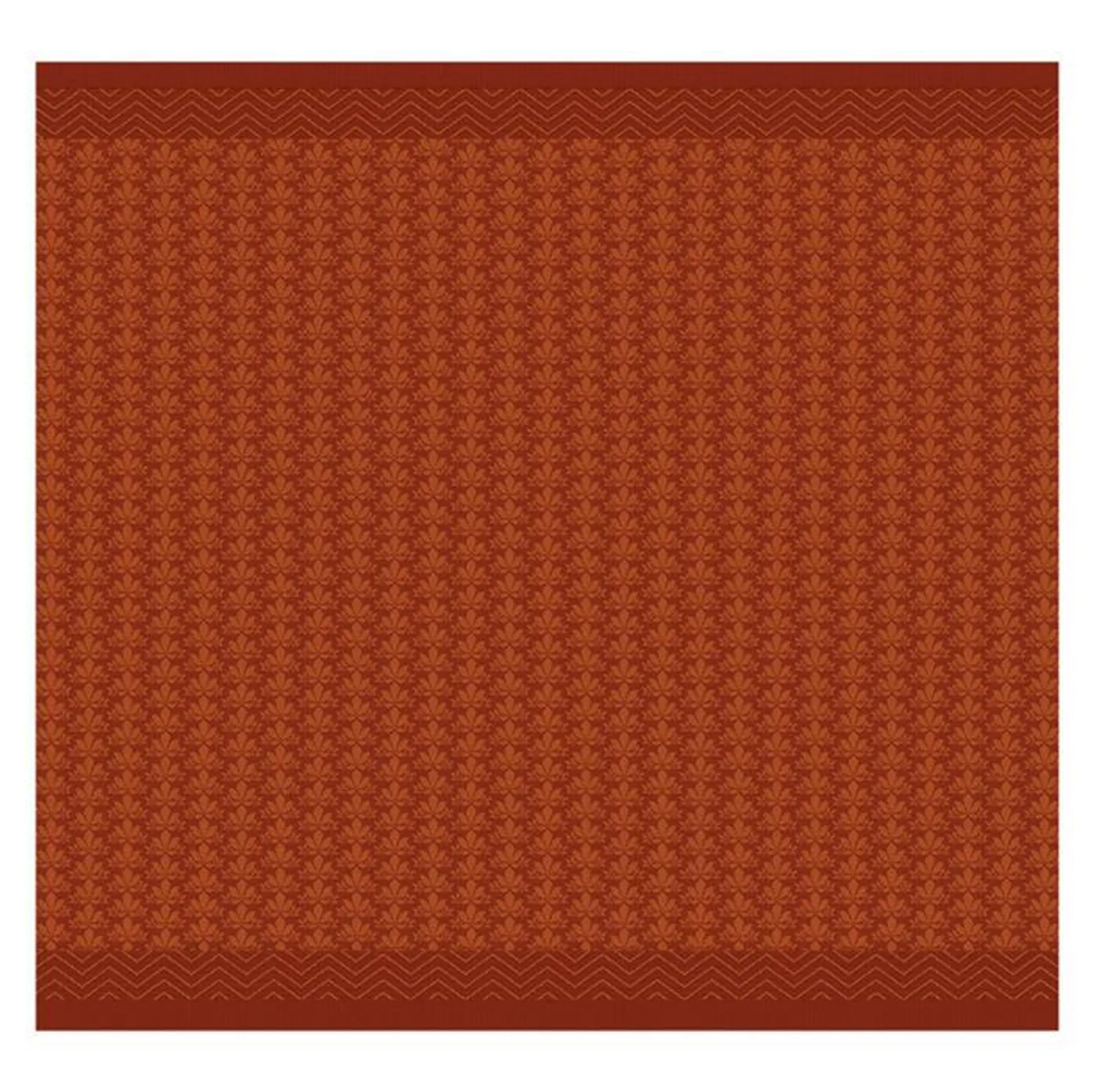 DDDDD Theedoek Petals 60x65cm - autum red - set van 6