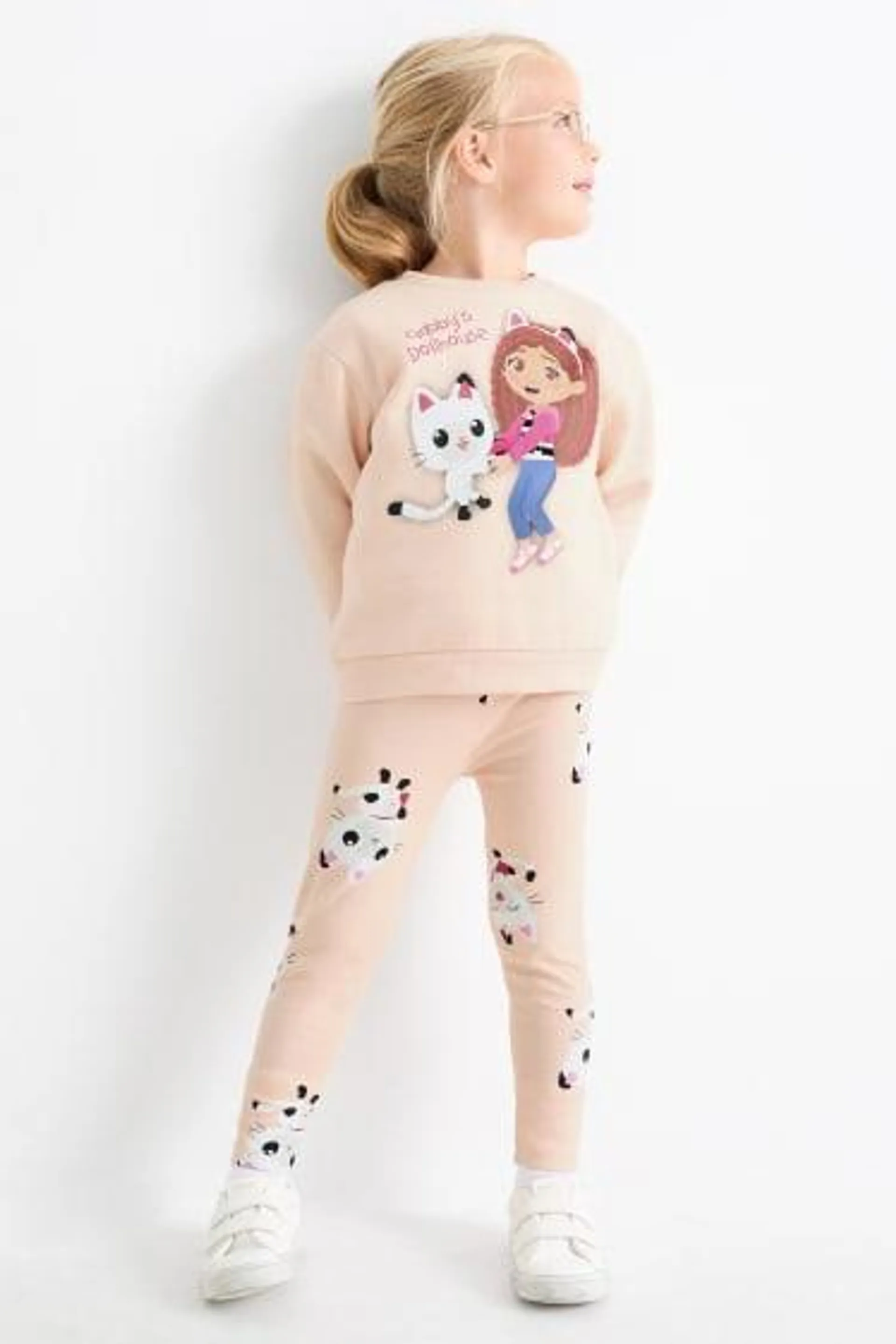 Gabby’s poppenhuis - set - sweatshirt en legging - 2-delig