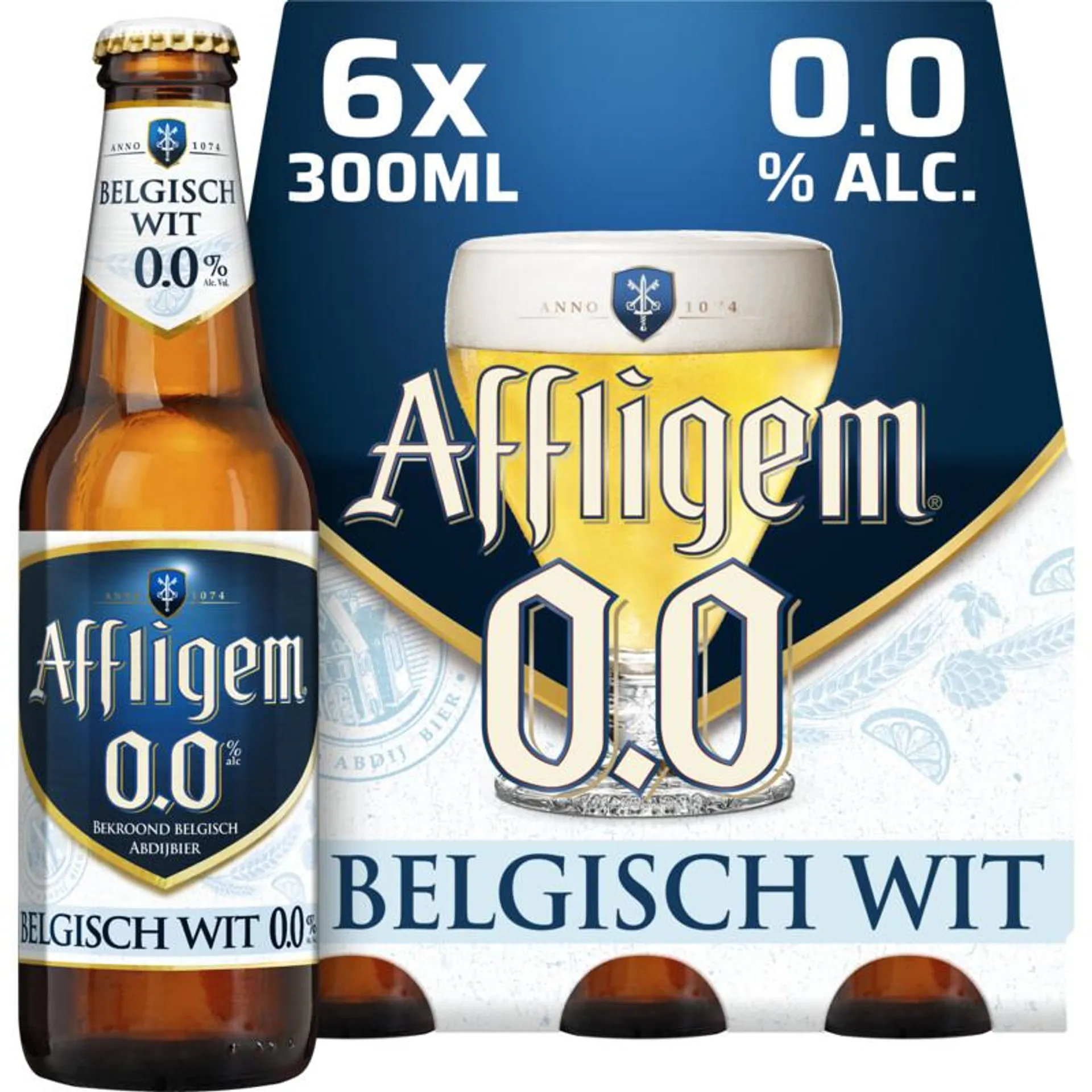 Affligem Belgisch wit 0.0 abdijbier 6-pack