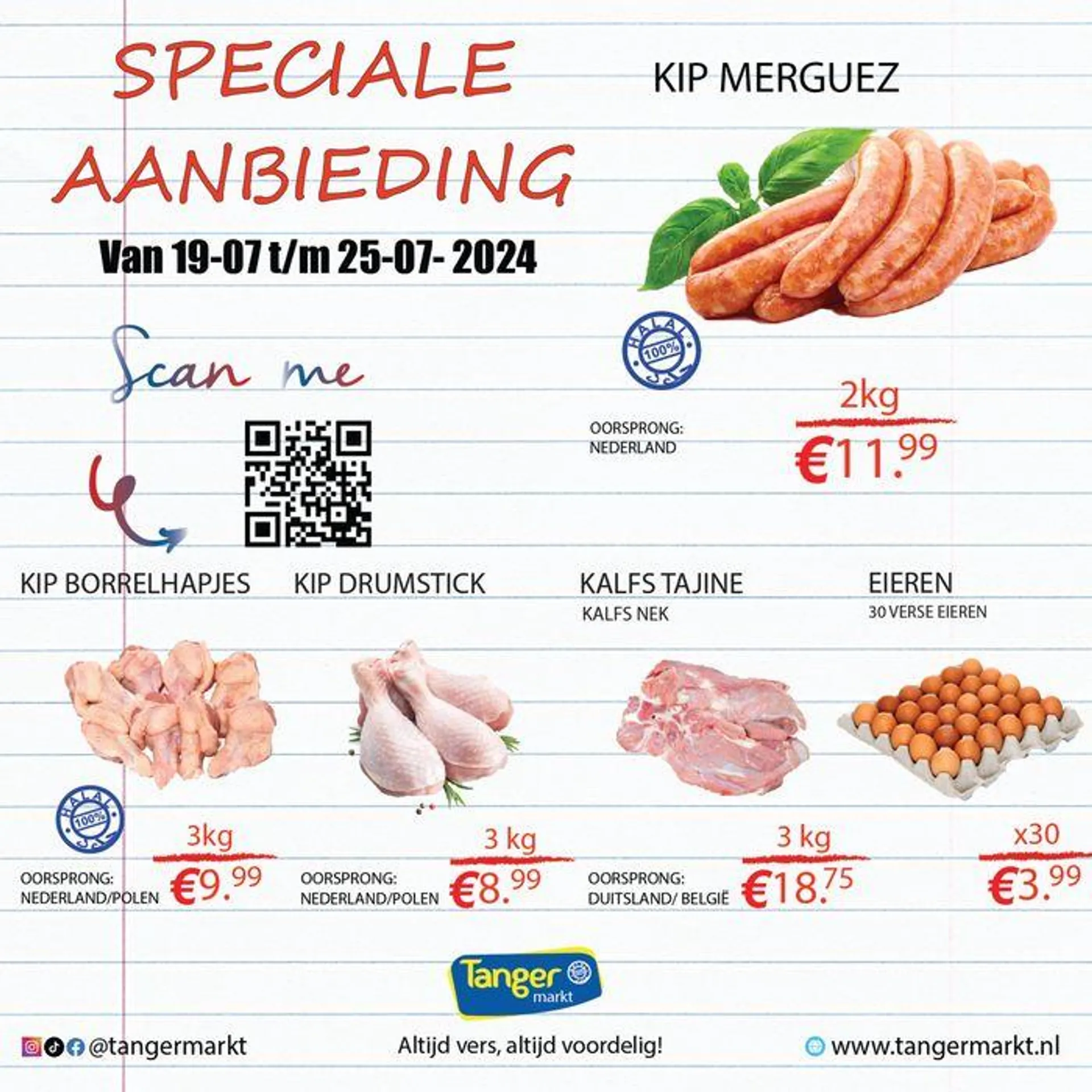 Tanger Markt Speciale Aanbieding van 19 juli tot 2 augustus 2024 - Folder pagina 1