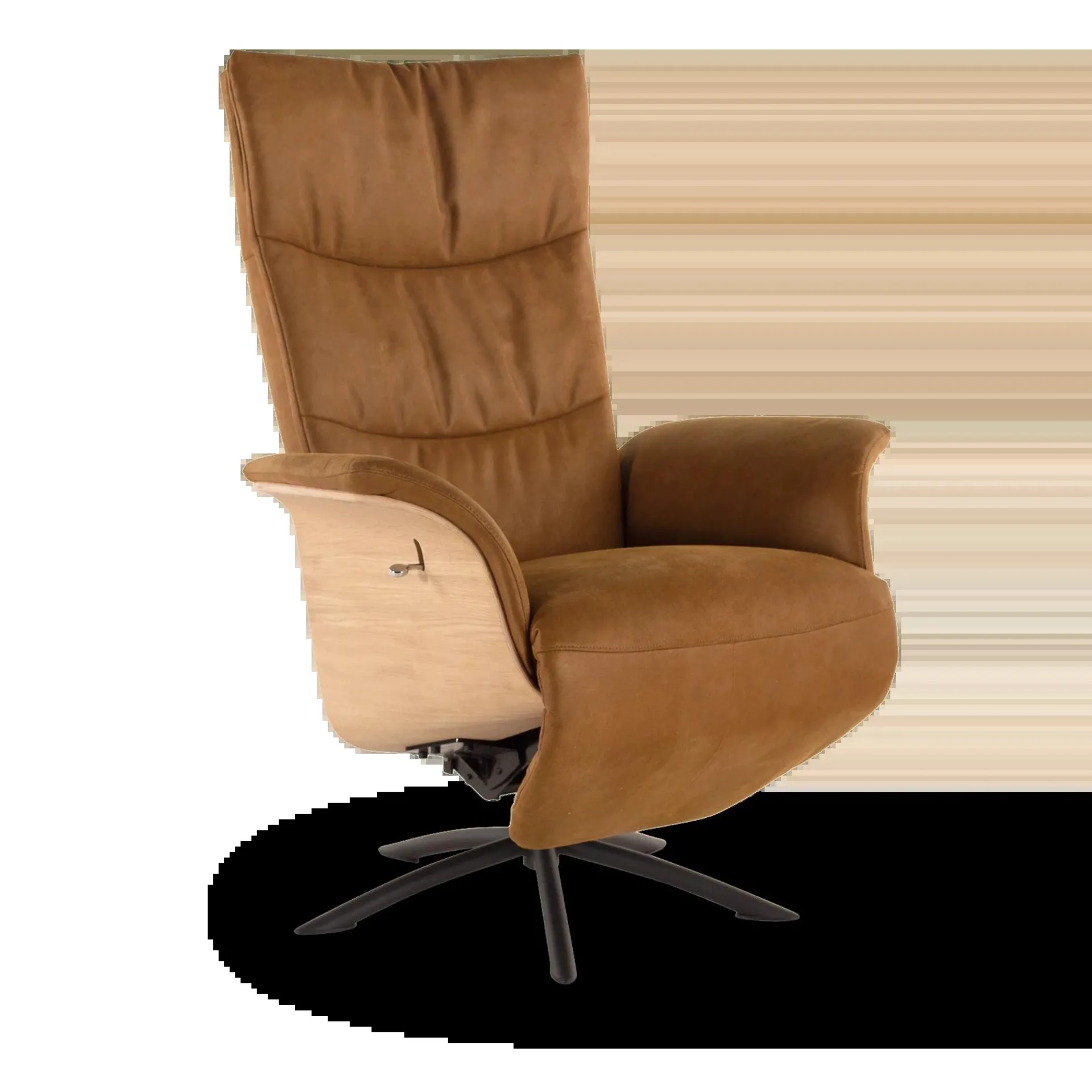 Relaxfauteuil (large) Tumba - Tex Bull Camel