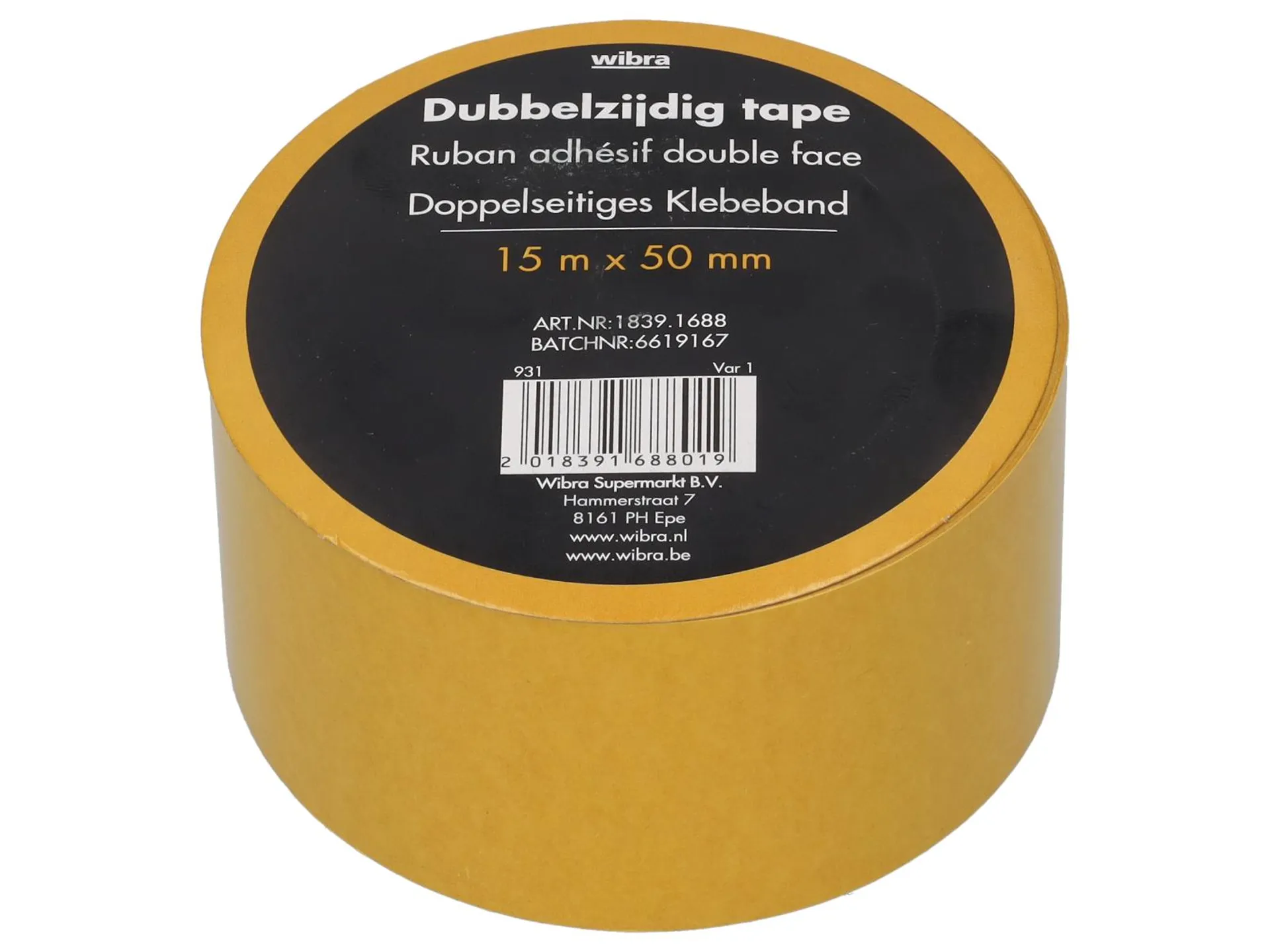 Dubbelzijdig tape 5 cm