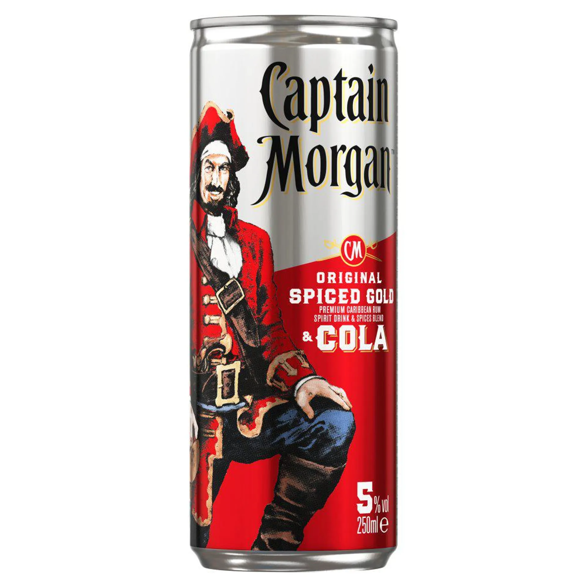 Captain Morgan Original Spiced Gold & Cola 250 ml