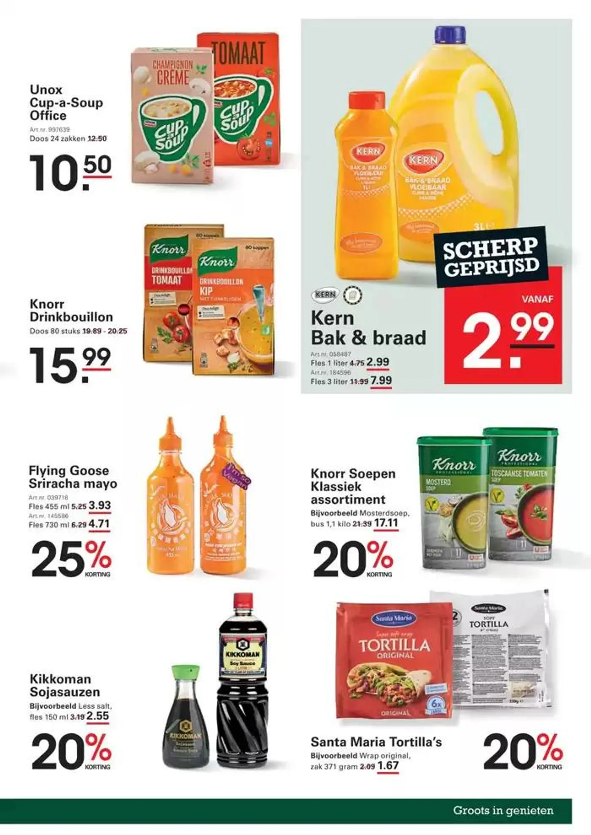 Onze beste deals voor u van 3 oktober tot 21 oktober 2024 - Folder pagina 10