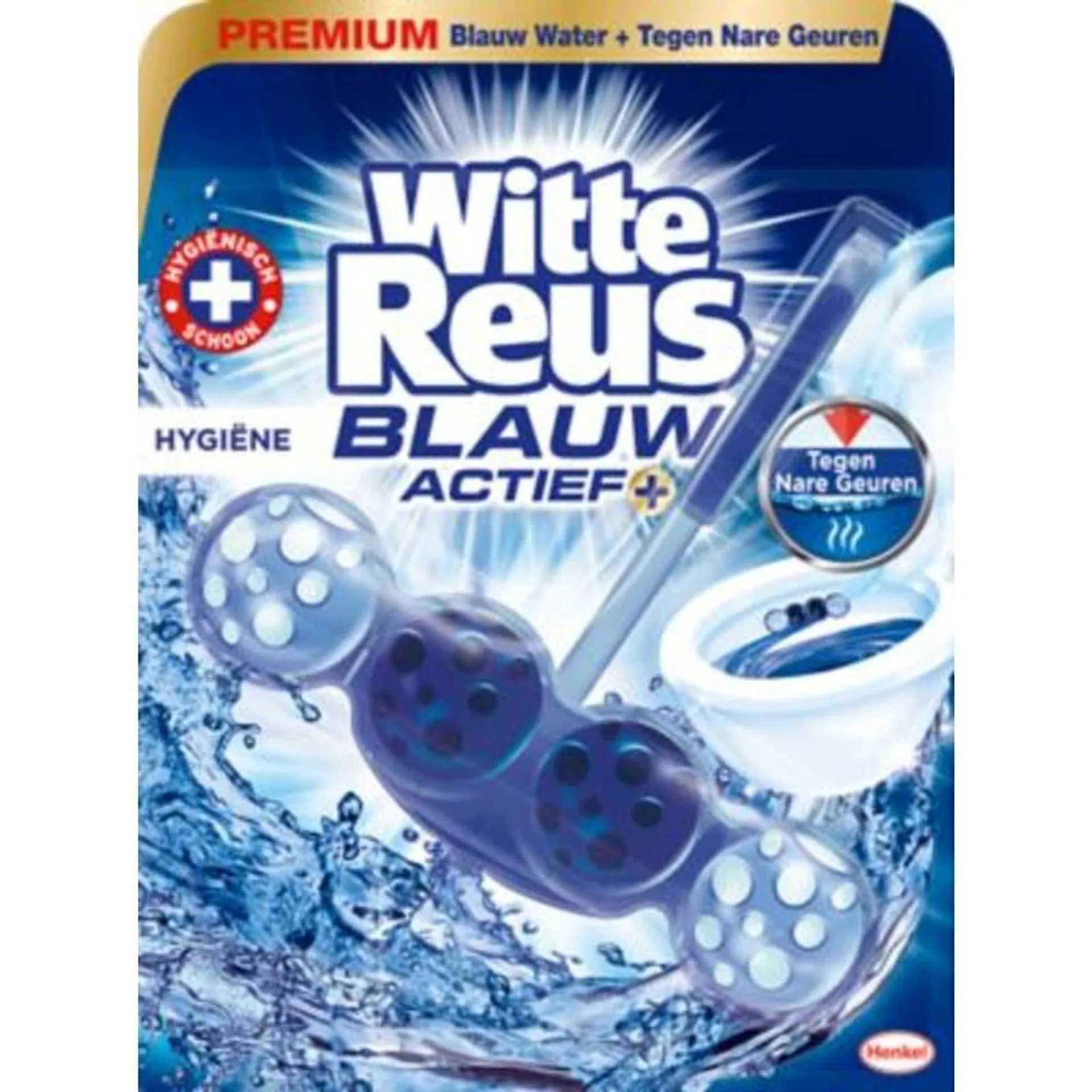 Witte Reus Toiletblok blauw actief hygiene