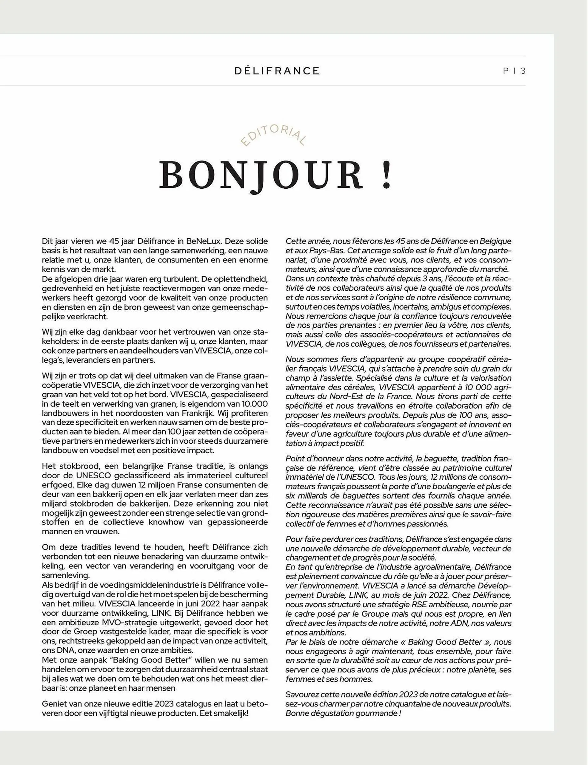 Delifrance folder van 1 maart tot 31 december 2023 - Folder pagina 3