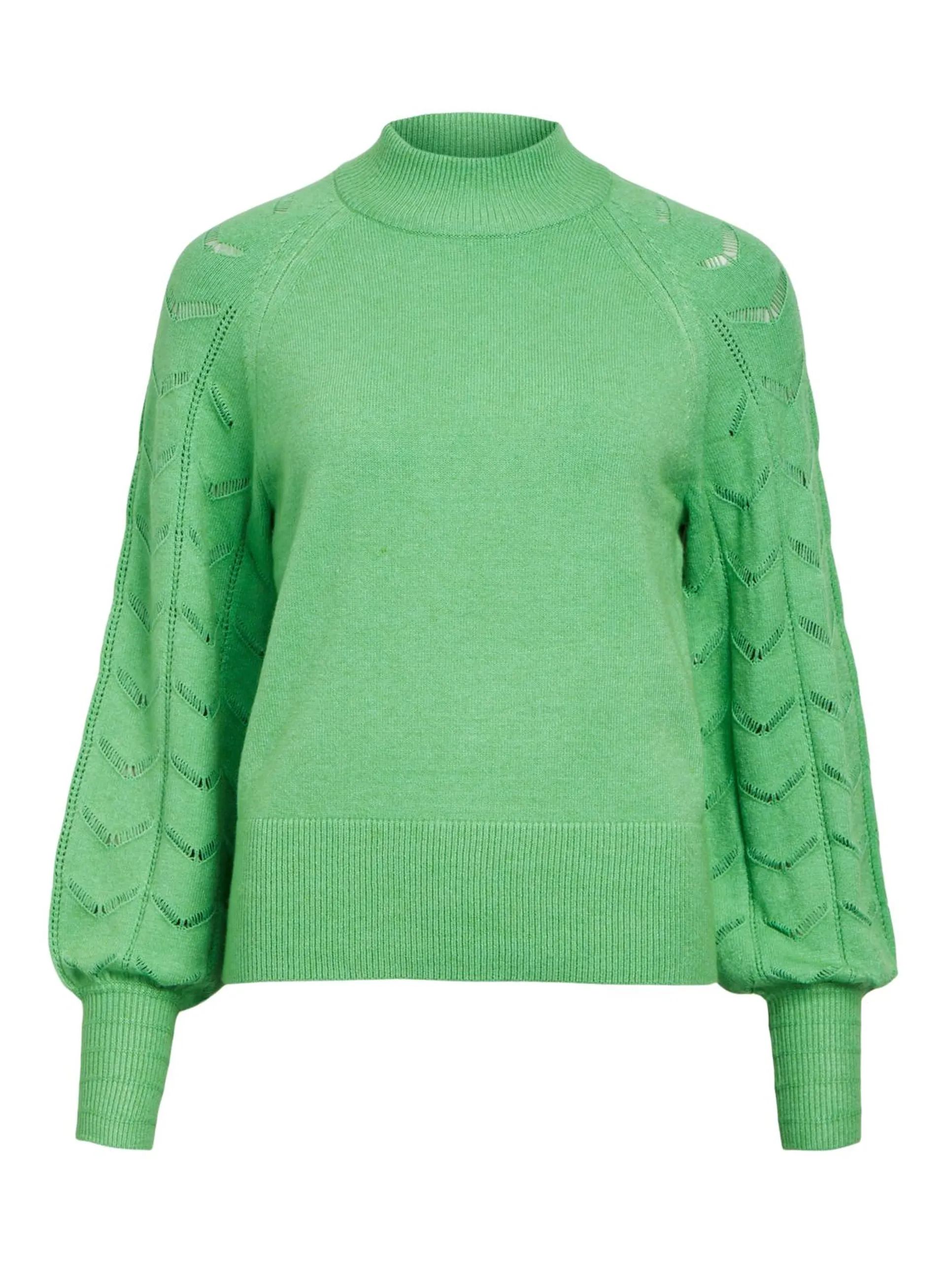 OBJEVA Pullover - Vibrant Green