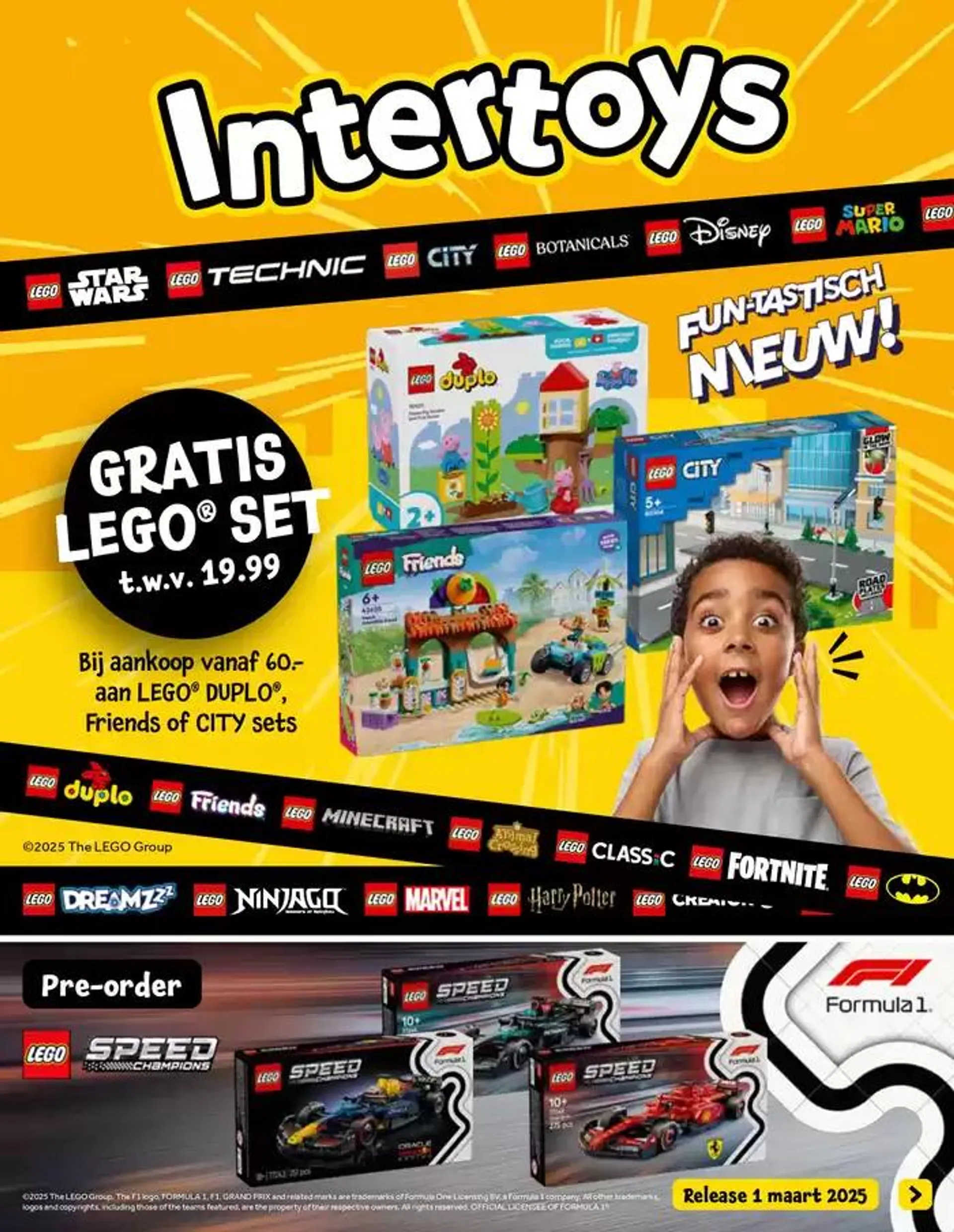 Intertoys LEGO folder januari 2025 - 1