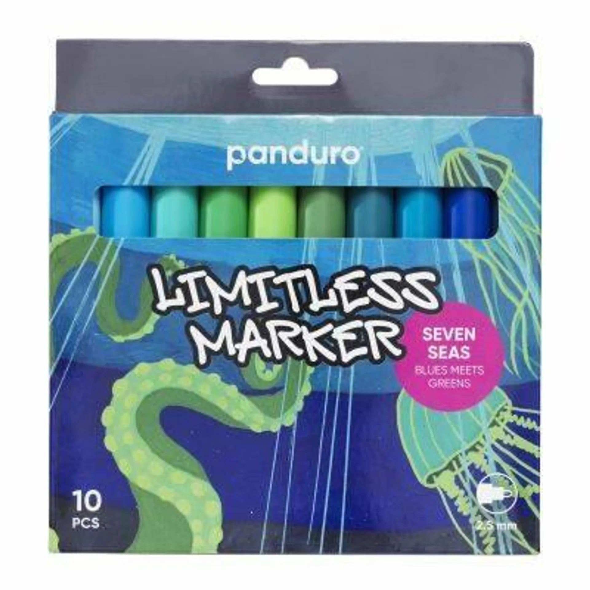 Limitless Marker set - 10 stuks - Seven Seas