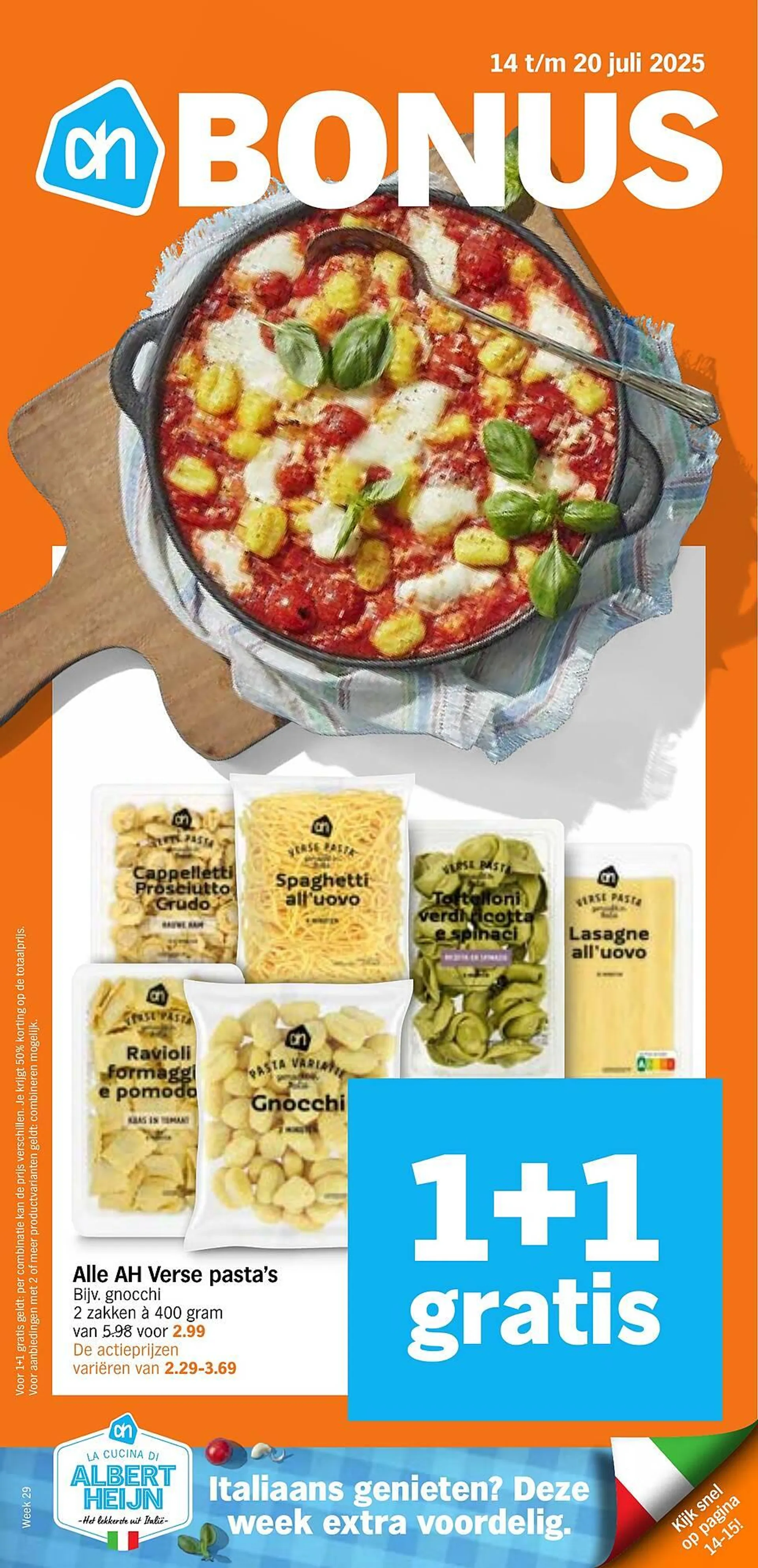 Albert Heijn folder van 14 juli tot 20 juli 2025 - Folder pagina 1