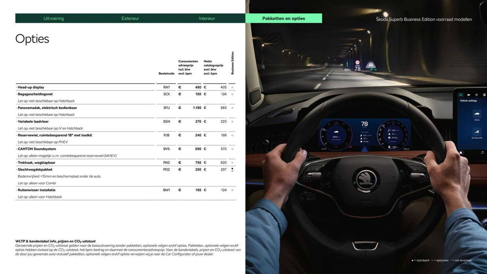 Škoda Superb (Combi) Prijslijst per 4 juli 2024 - 15