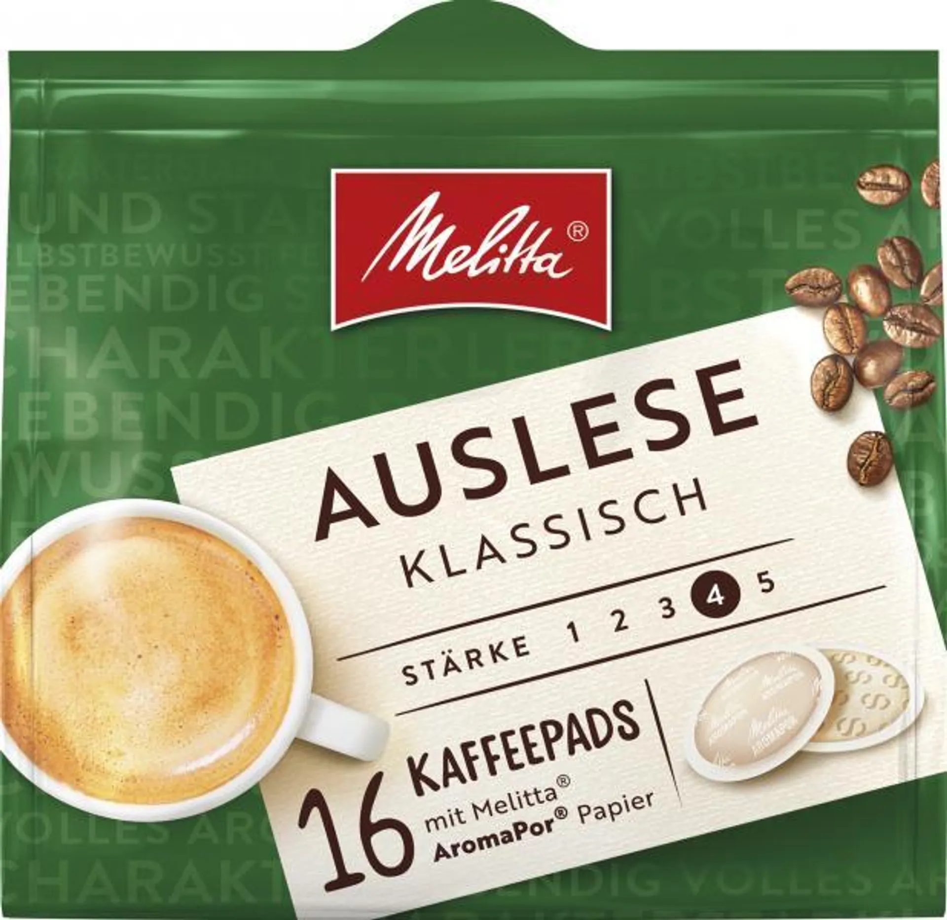 Melitta Auslese Kaffeepads klassisch