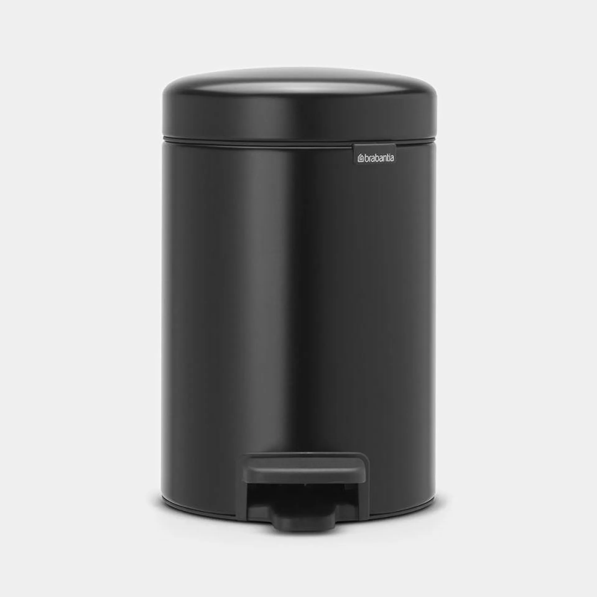NewIcon Pedaalemmer 3 liter - Matt Black