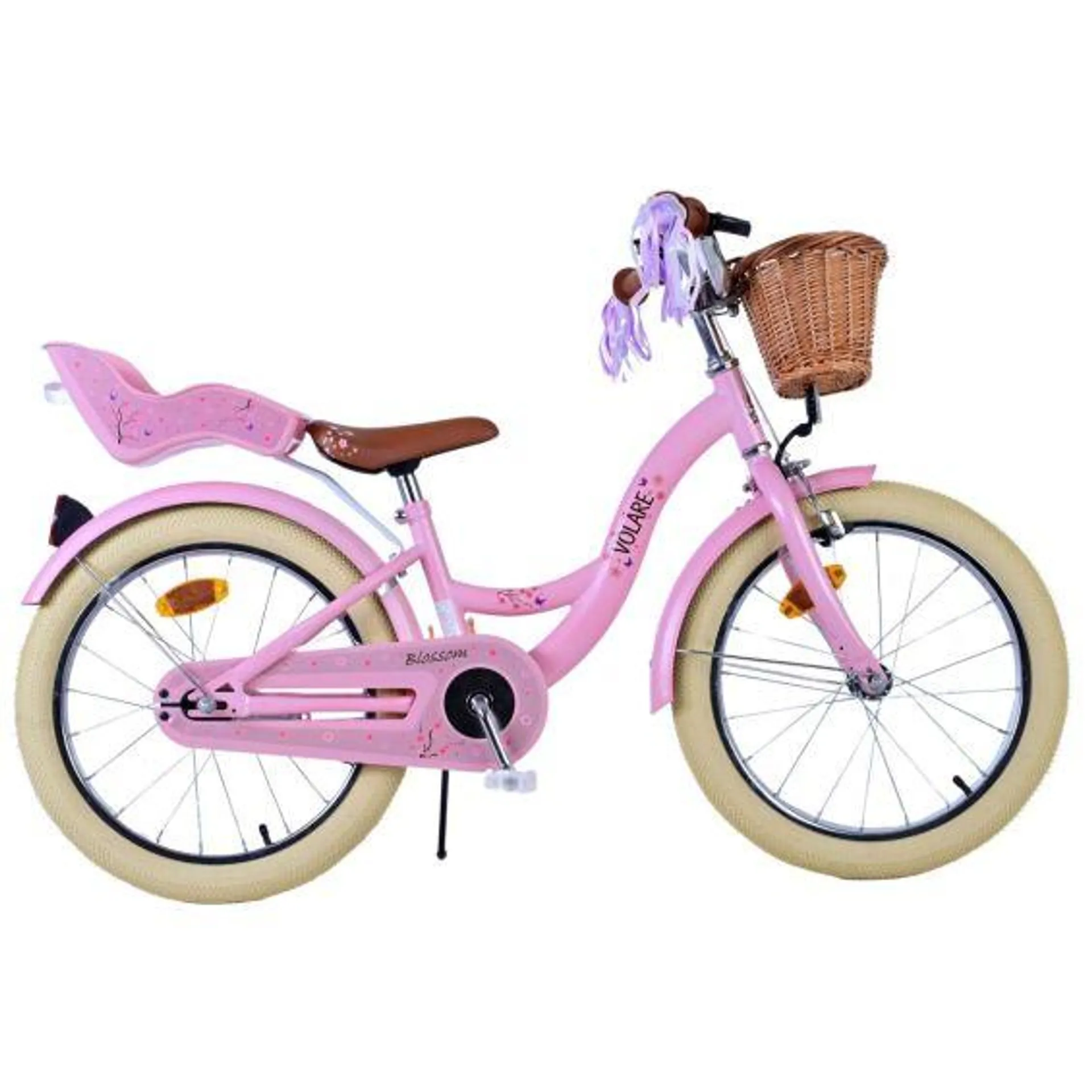 Volare kinderfiets meisjes blossom 18 inch roze