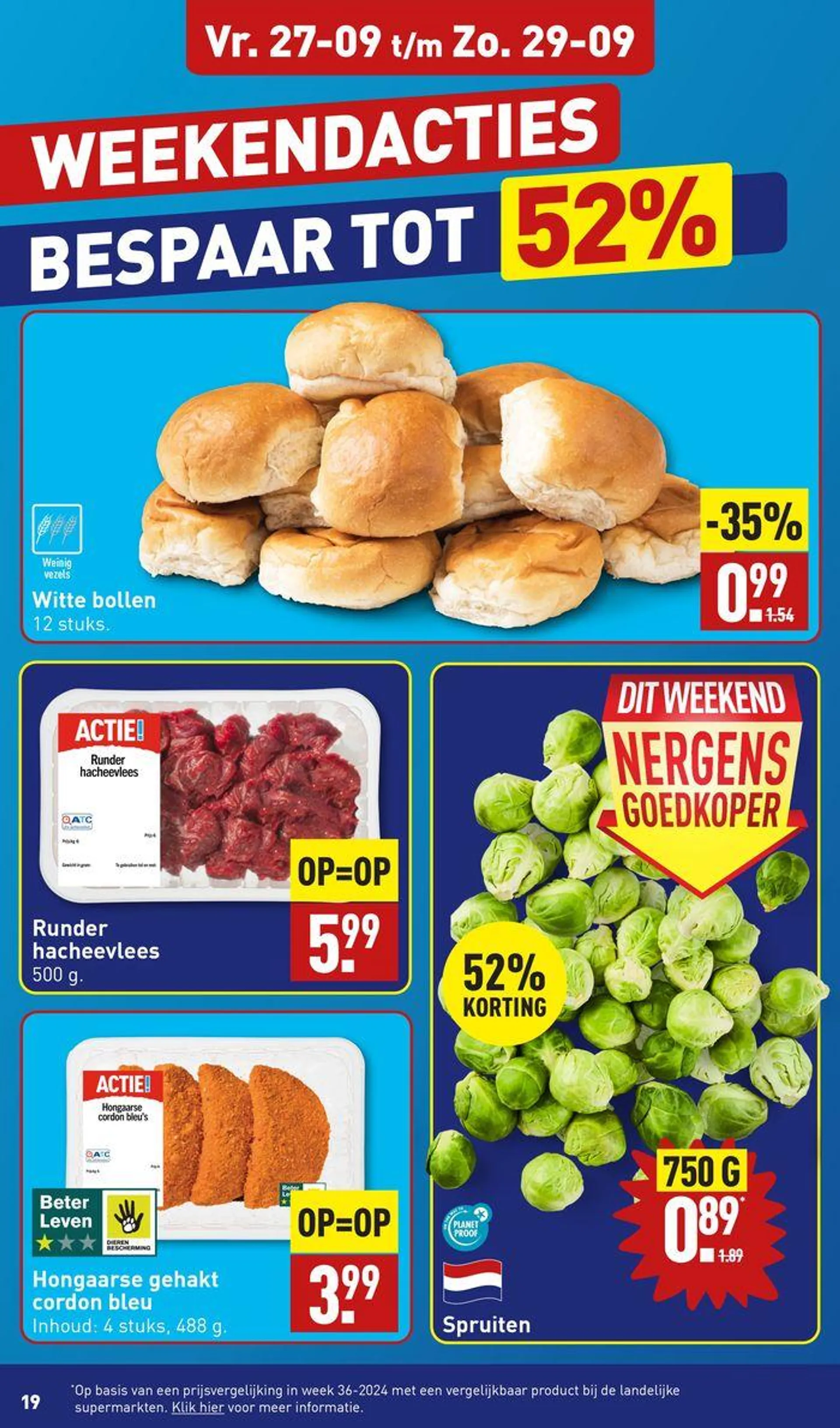 Topdeals voor alle klanten van 19 september tot 3 oktober 2024 - Folder pagina 19