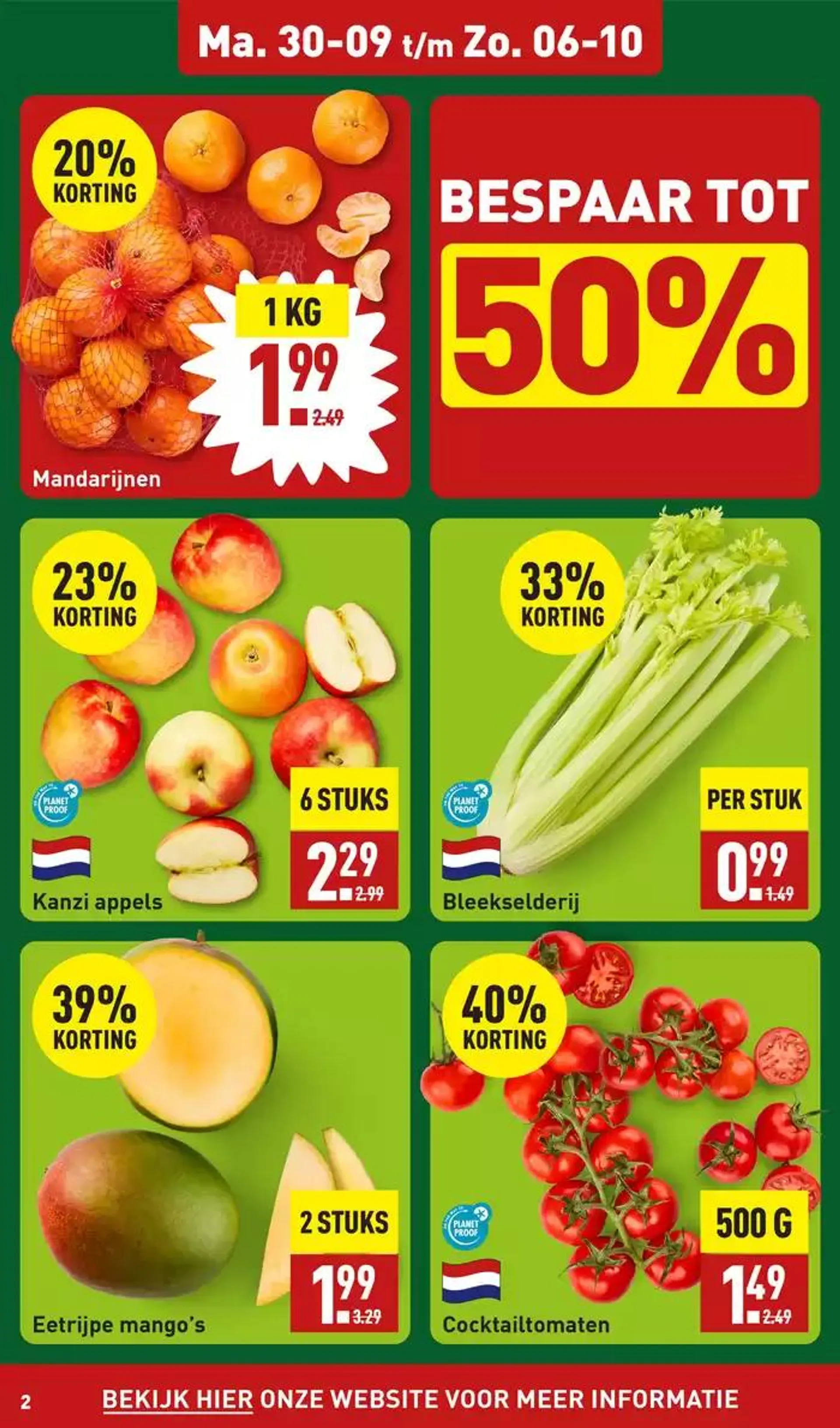 Actuele deals en aanbiedingen van 28 september tot 12 oktober 2024 - Folder pagina 2